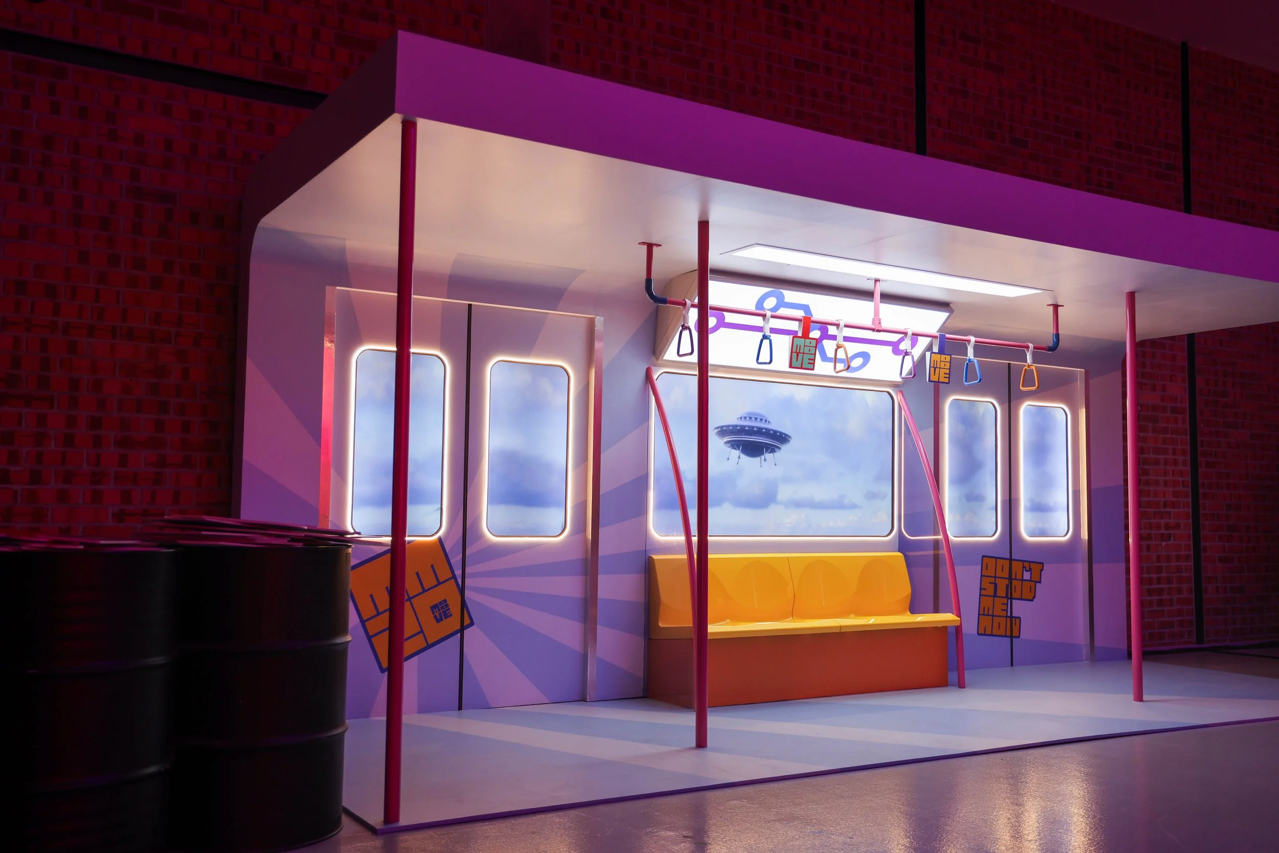 From Commute to Play: A Spatial User Experience