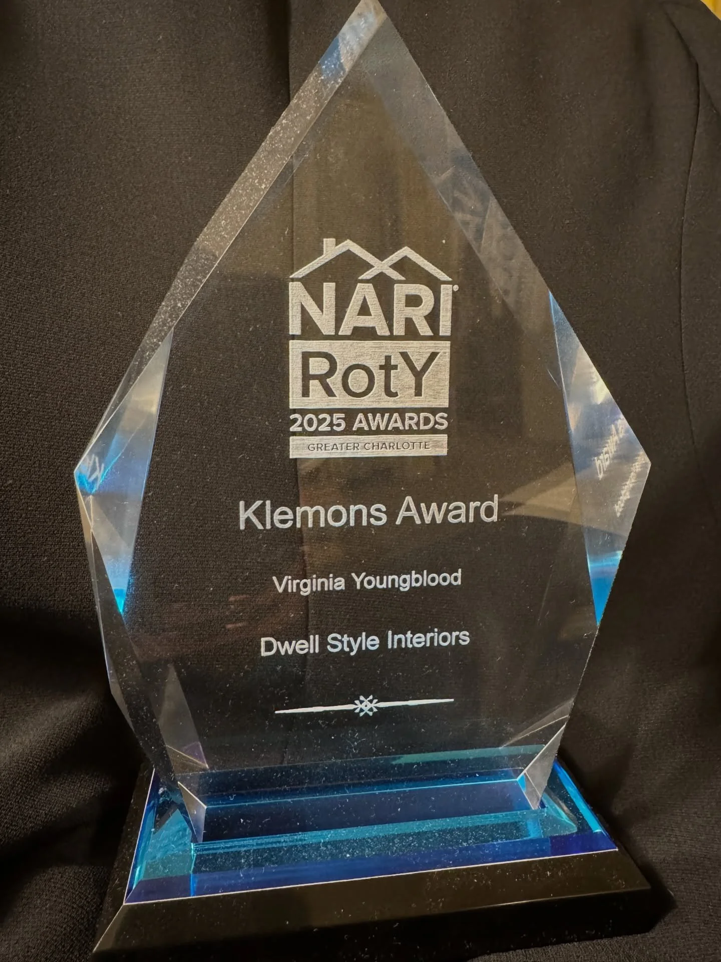 Last year I was surprised and blessed at the annual 2025 NARI ROTY awards. When our president, Erin from @distinctivedesignbuild, announced my name as the recipient of the Klemons award, I was surprised and grateful!
The Klemons award recognizes an i