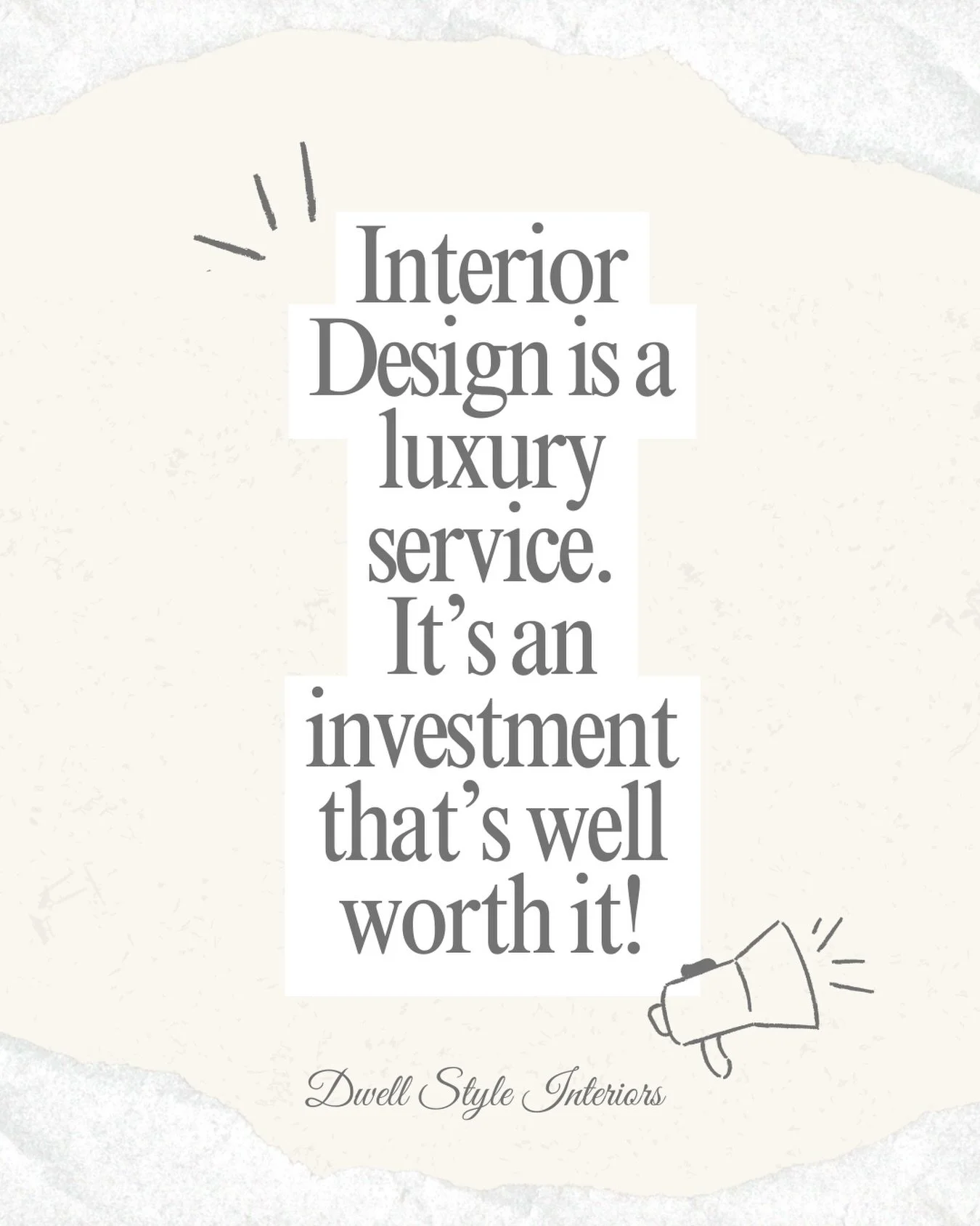 Interior Design is a luxury service. It&rsquo;s an investment that&rsquo;s well worth it!

Dwell Style Interiors has served the South Charlotte and surrounding areas with integrity, quality and transparency. 
We take great pride in serving our client