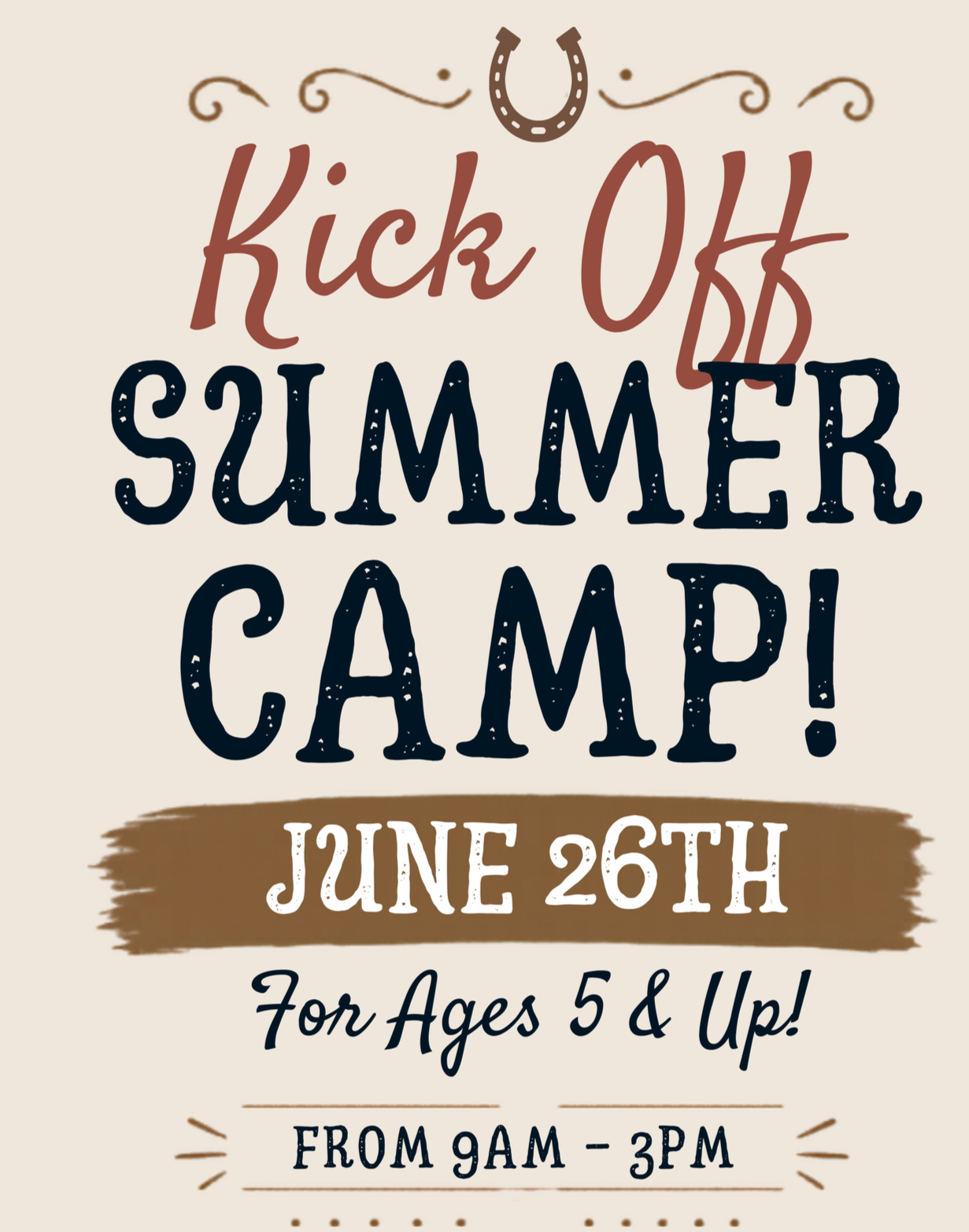 Kick off Summer Camp!