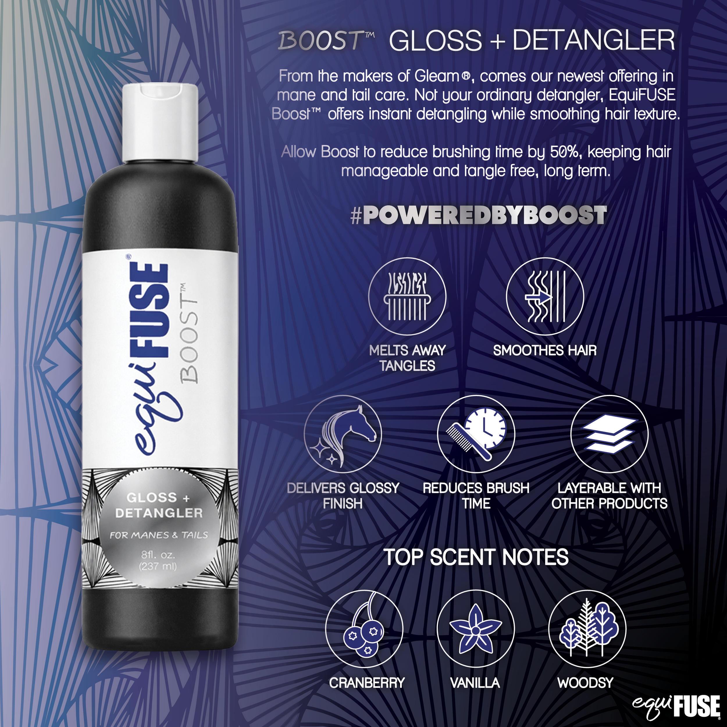Boost Gloss + Detangler 8 oz