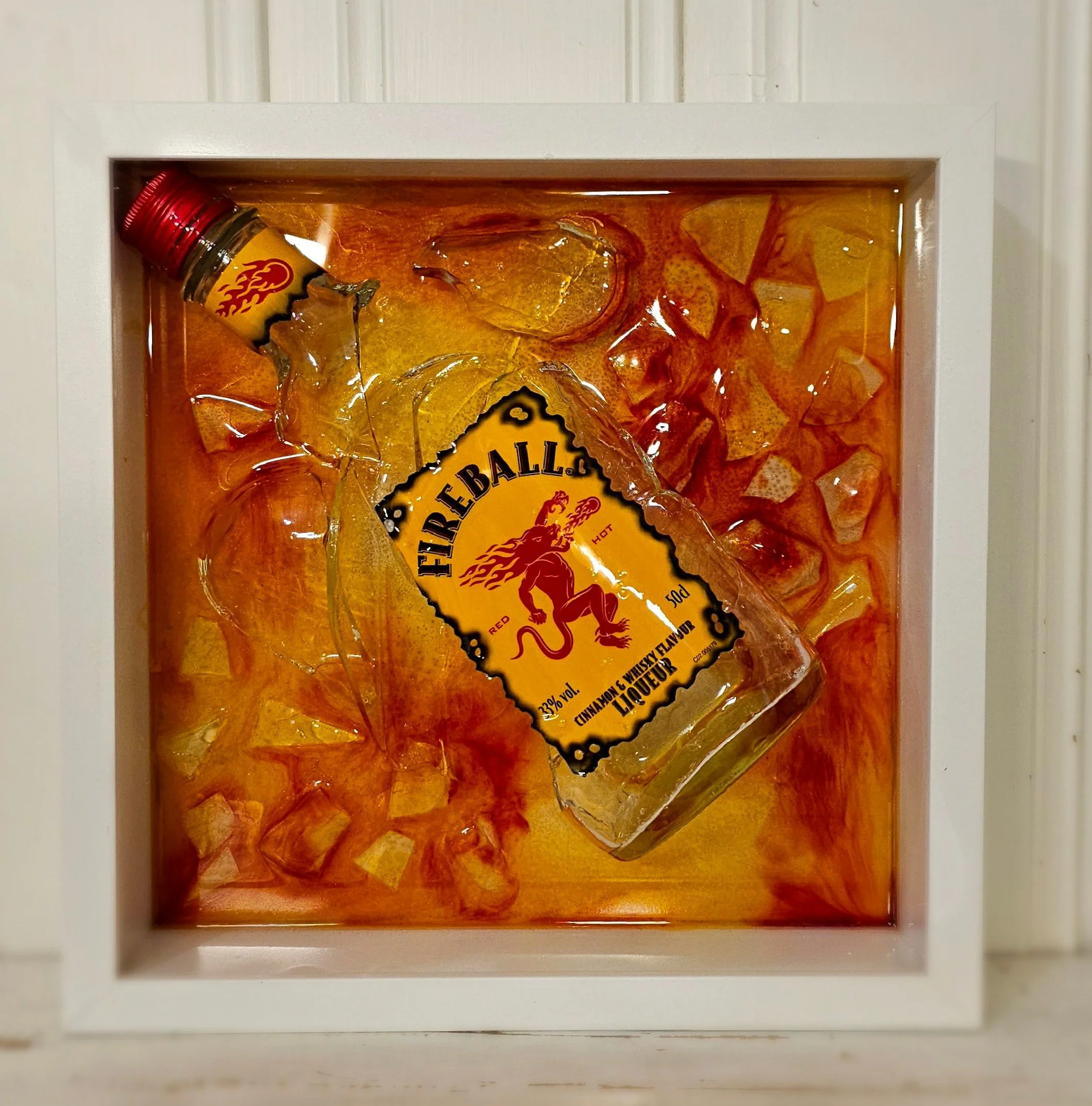 Burning Memory 25 x 25 cm