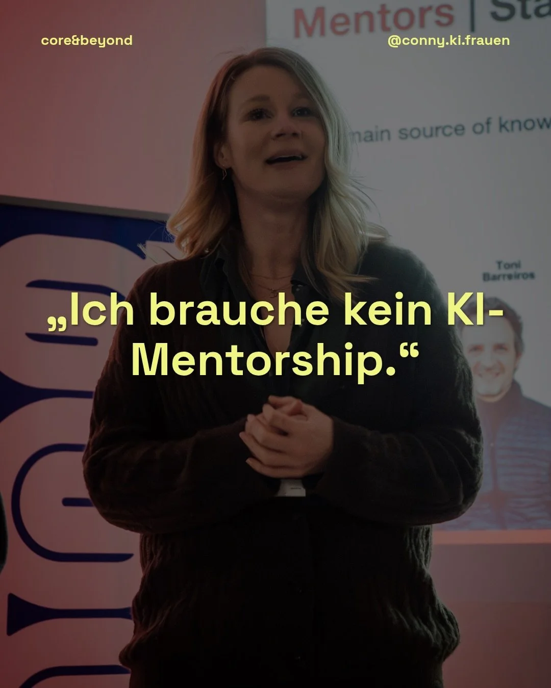 &ldquo;Ich brauche kein KI-Mentorship.&ldquo; 🙄👇

Das h&ouml;re ich oft. Und meistens sagen es genau die Frauen, die es am dringendsten brauchen. Warum? Weil KI kein &bdquo;Trend&ldquo; ist, den man mal eben so mitnimmt. Es ist das neue Betriebssys
