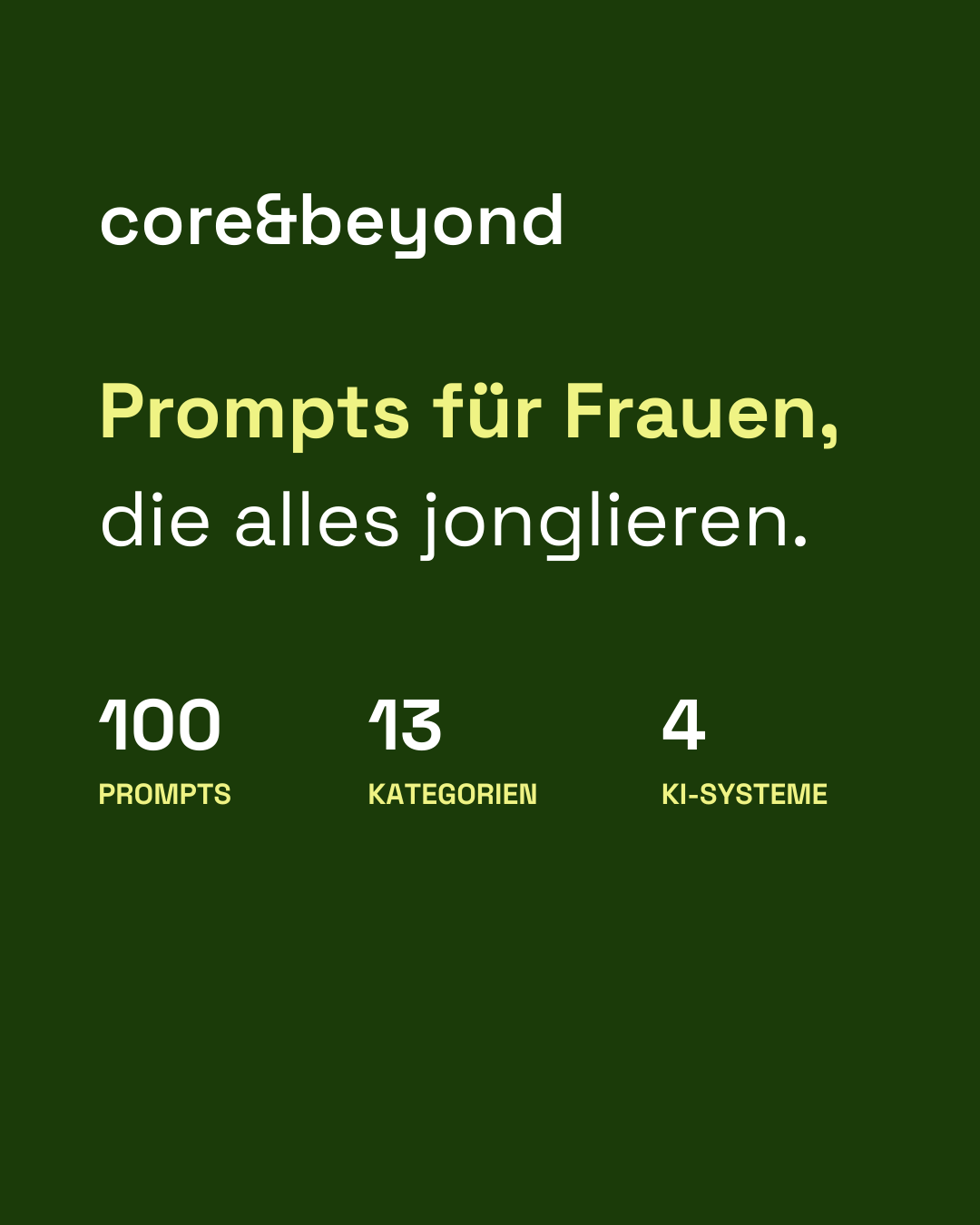 100 Power Prompts für Alltag, Karriere & Kreativität