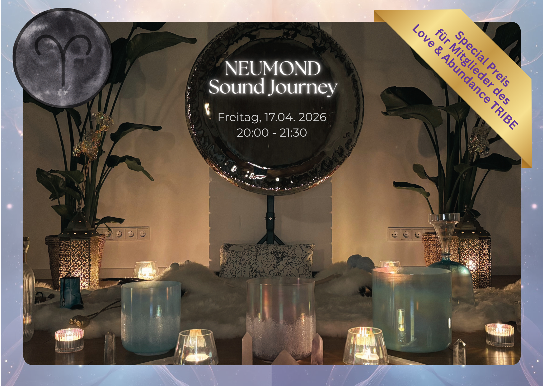 Neumond Sound Journey im Widder