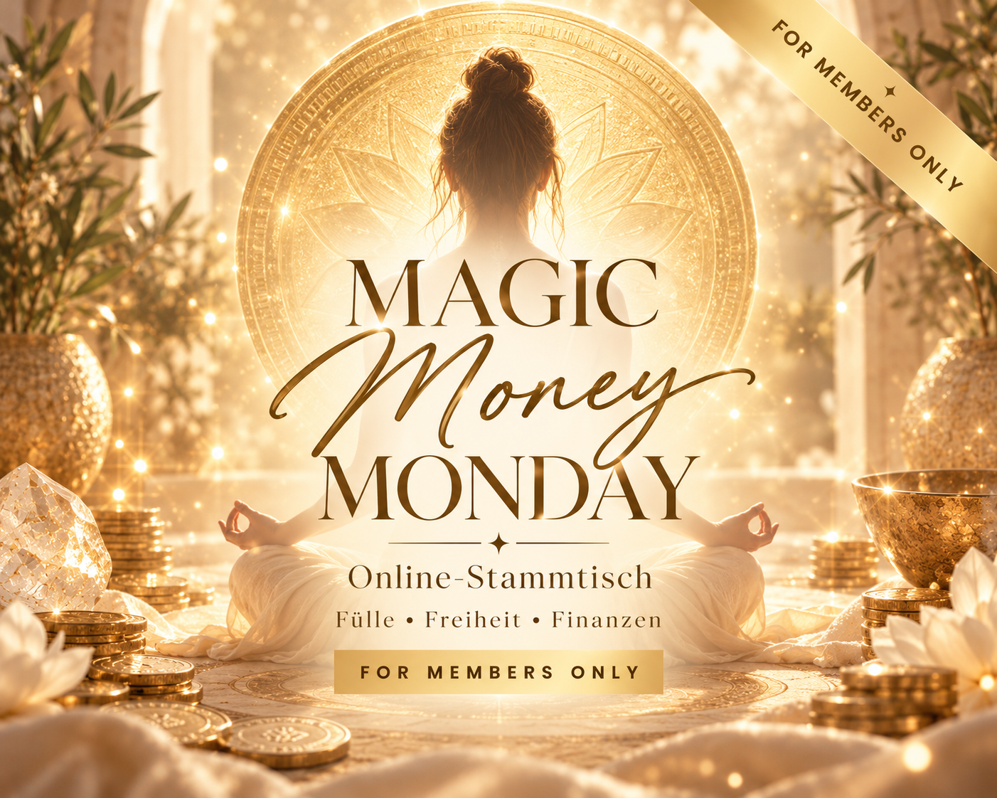 MAGIC  MONEY  MONDAY . . . Online MoneyFlow Community Stammtisch