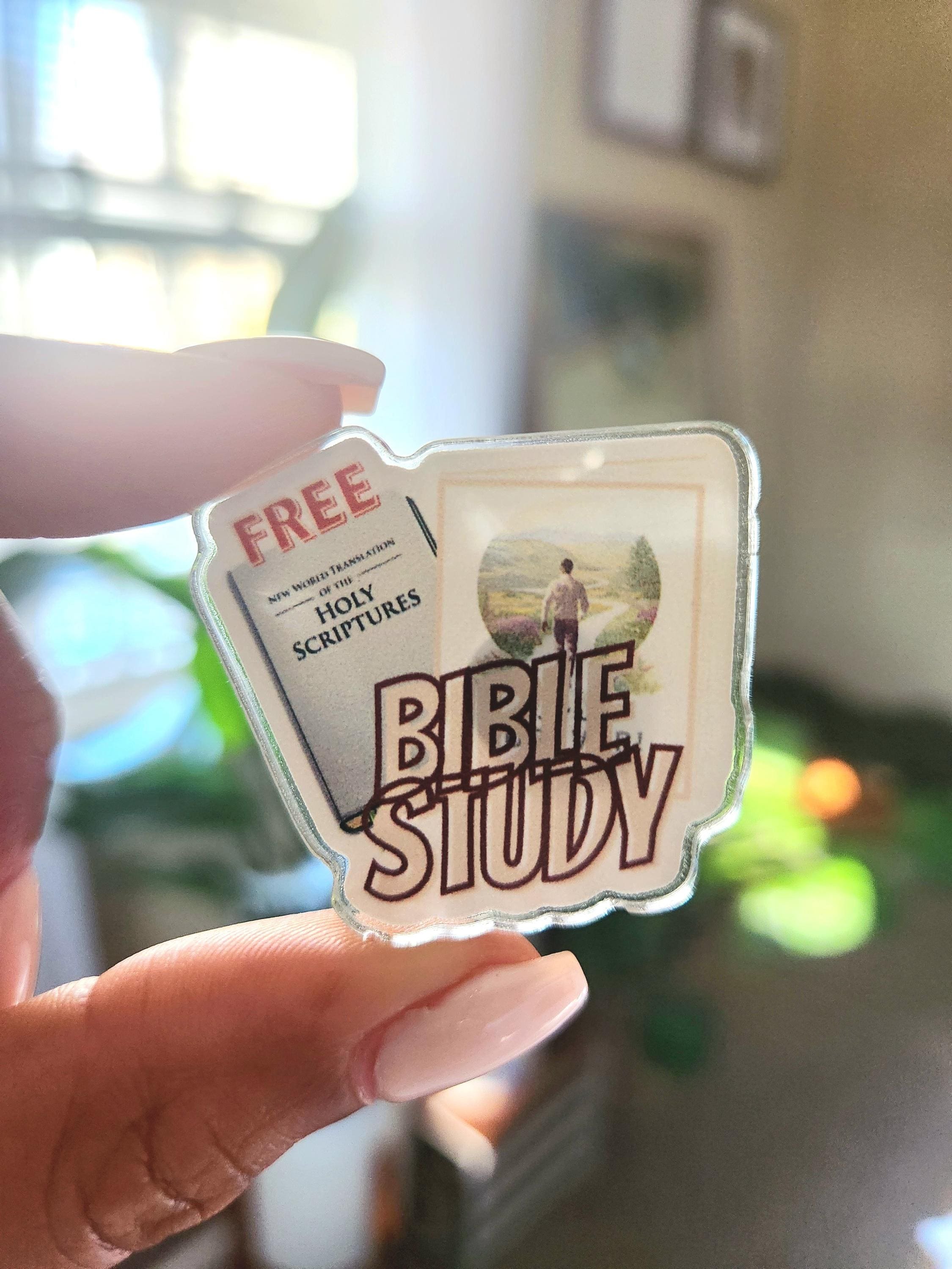 JW Bible Study Pins for Pioneers