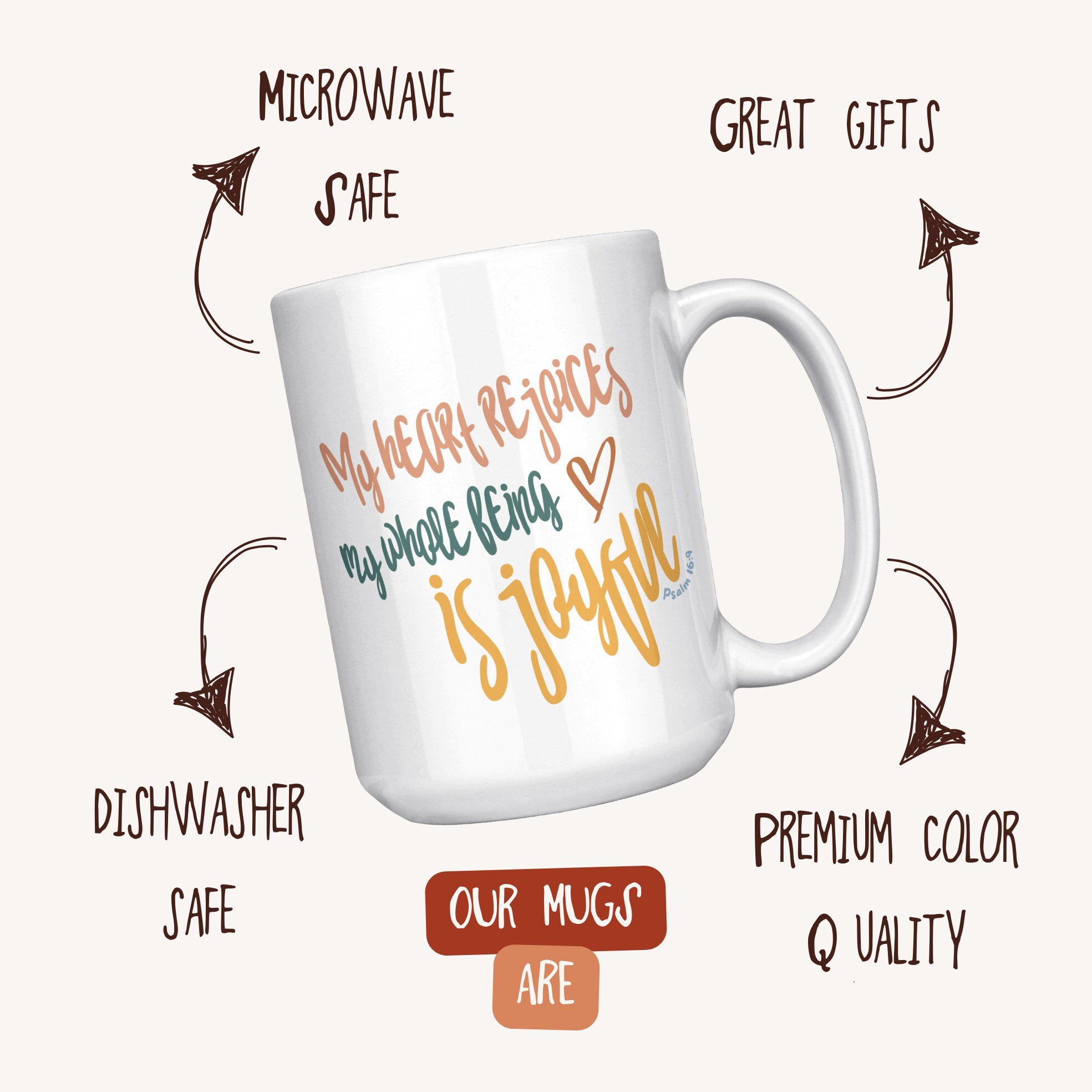 Psalm Bible Verse Mug