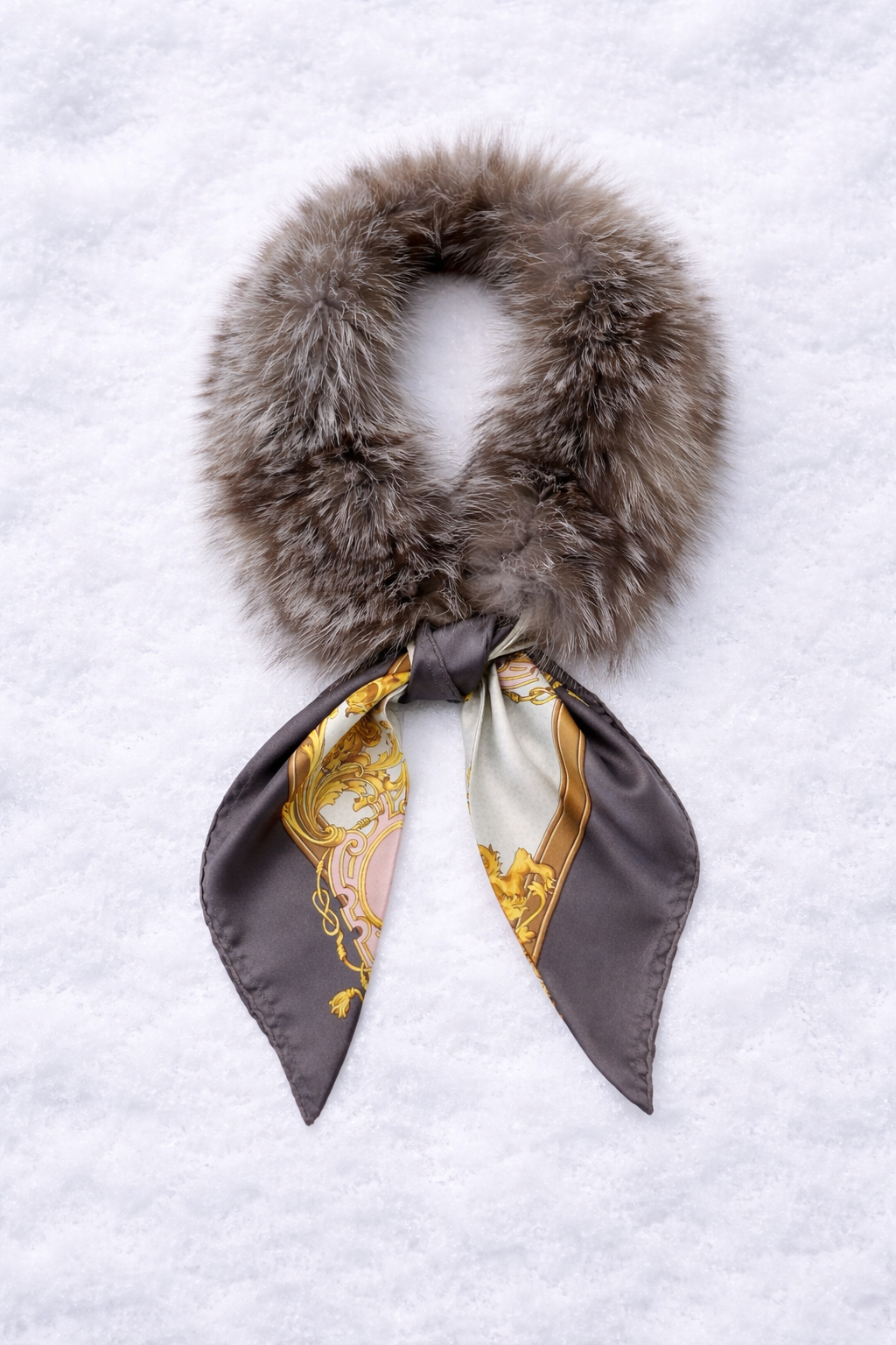 Highlands Snow Bunny Fur Scarf