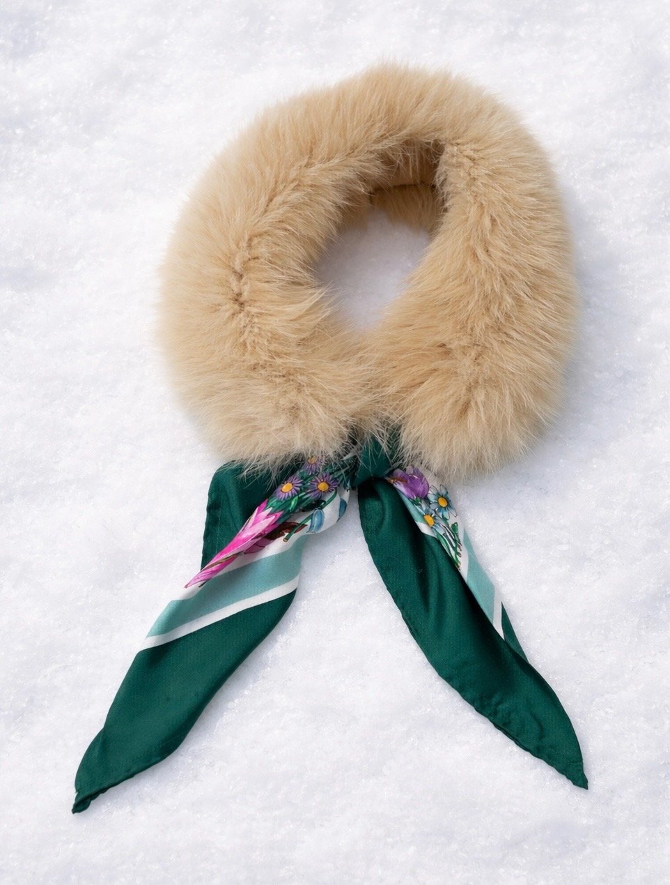 Paradiso Snow Bunny Fur Scarf