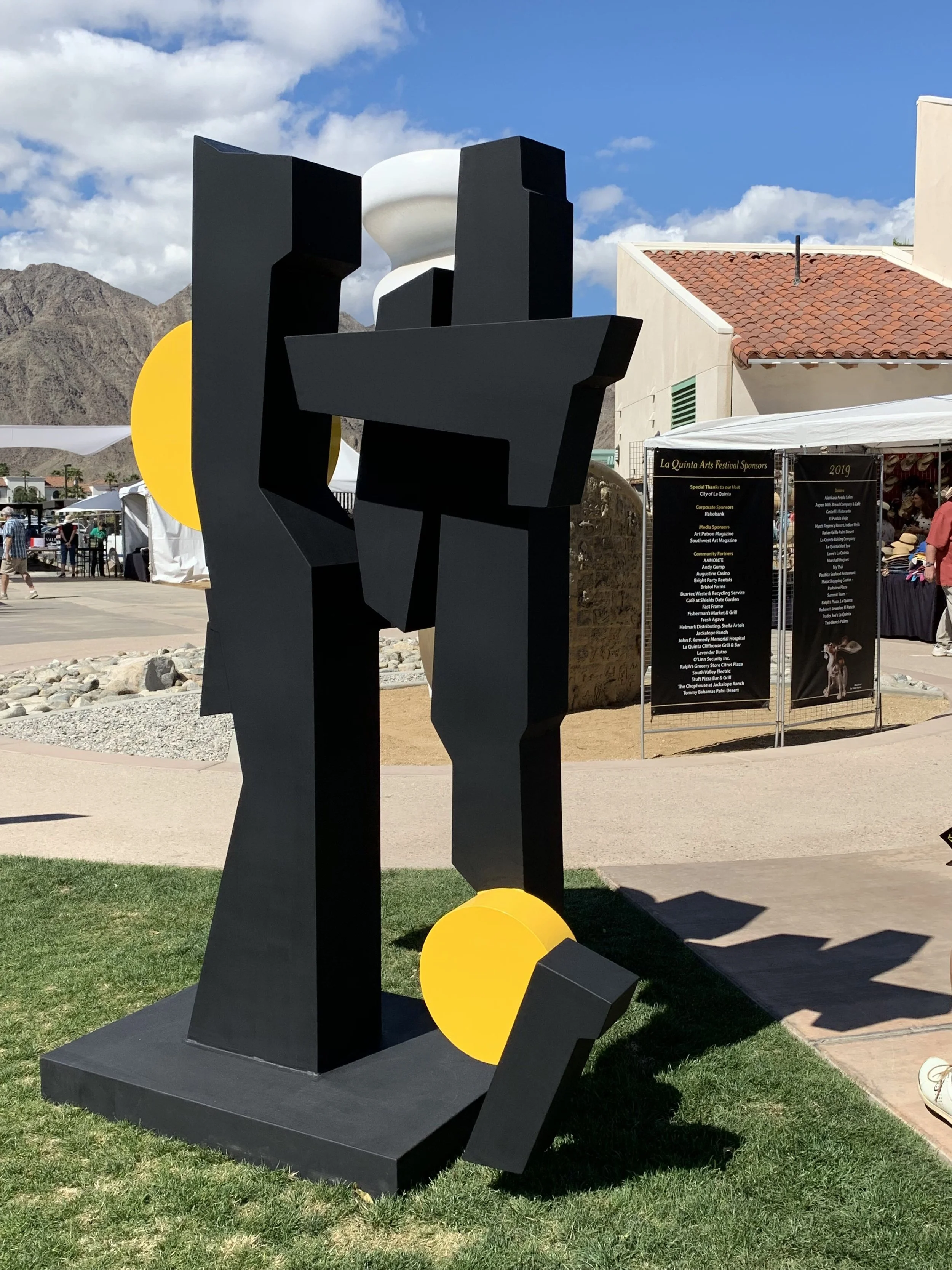 The Sun Follows The Moon
Mild steel
8' x  5'
price available upon request