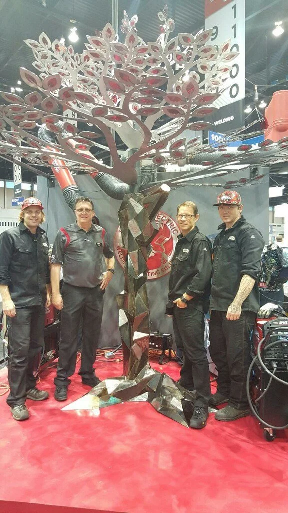 Roots of Linclon
📍Linclon Electric Vocational School, Columbus OH. 
2014