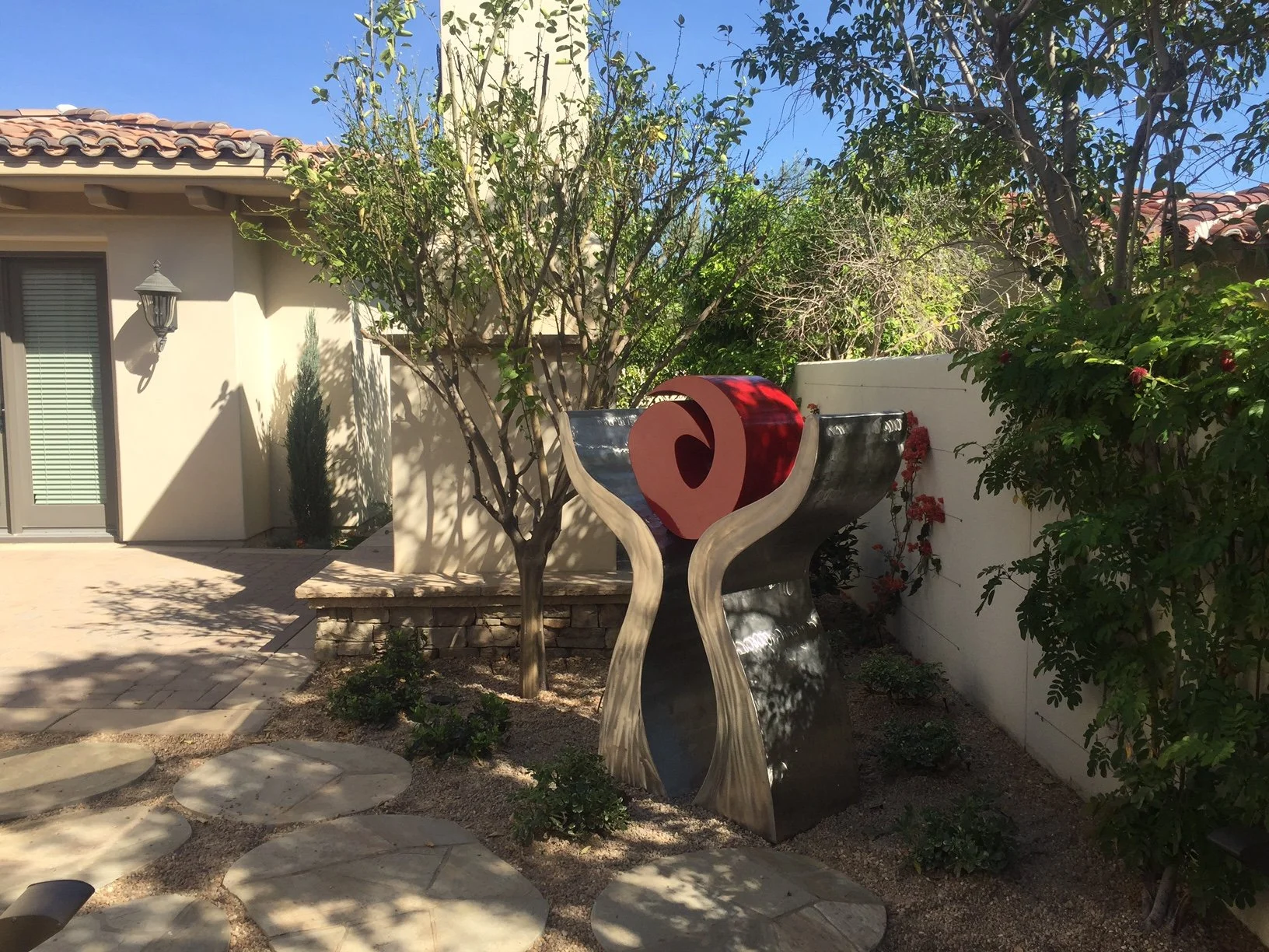 The Gift
Red, Fields, Private collection, Palm Desert CA. 2018