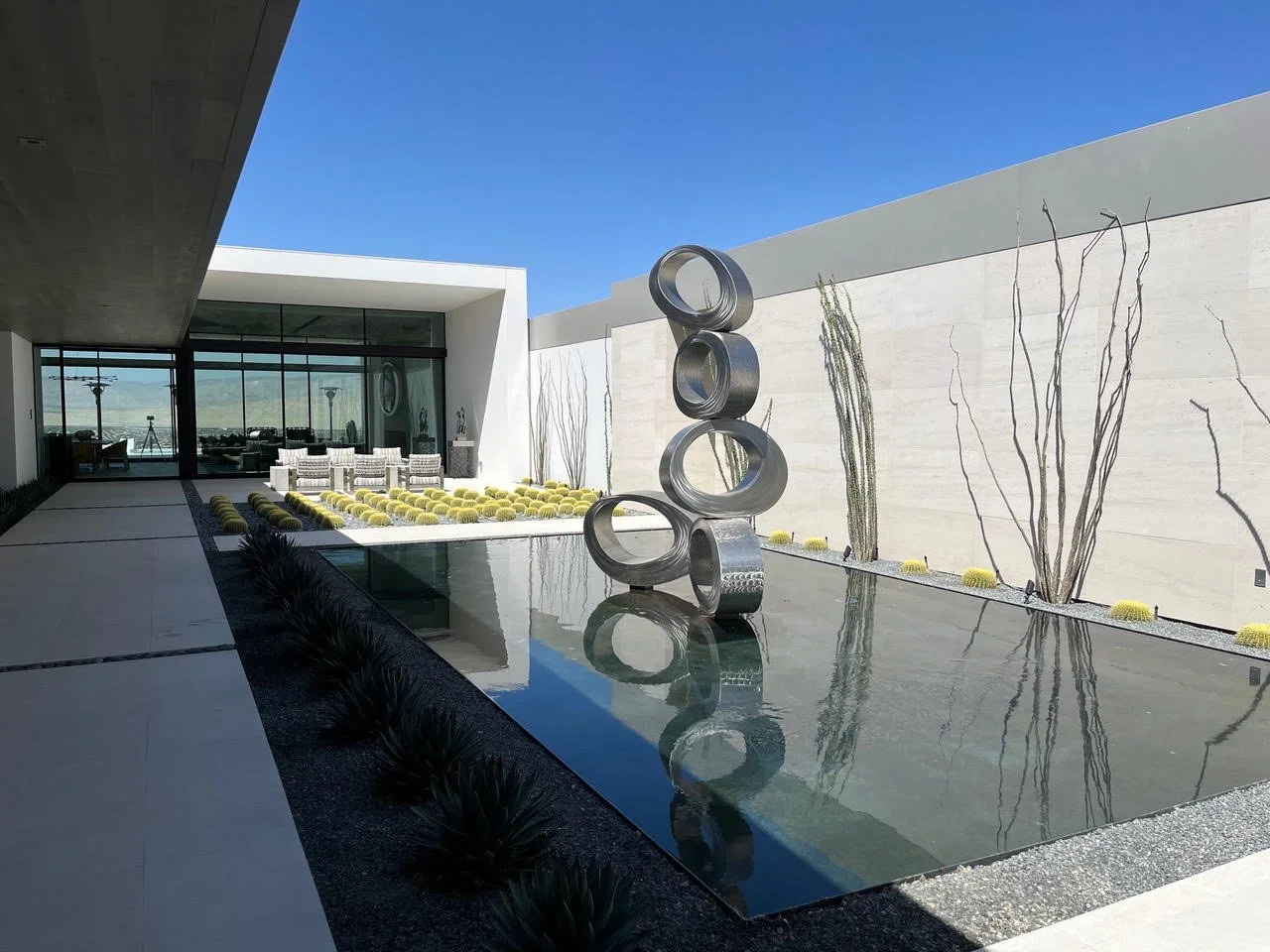 Circles 
Engler, Private Collection Rancho Mirage CA. 2021