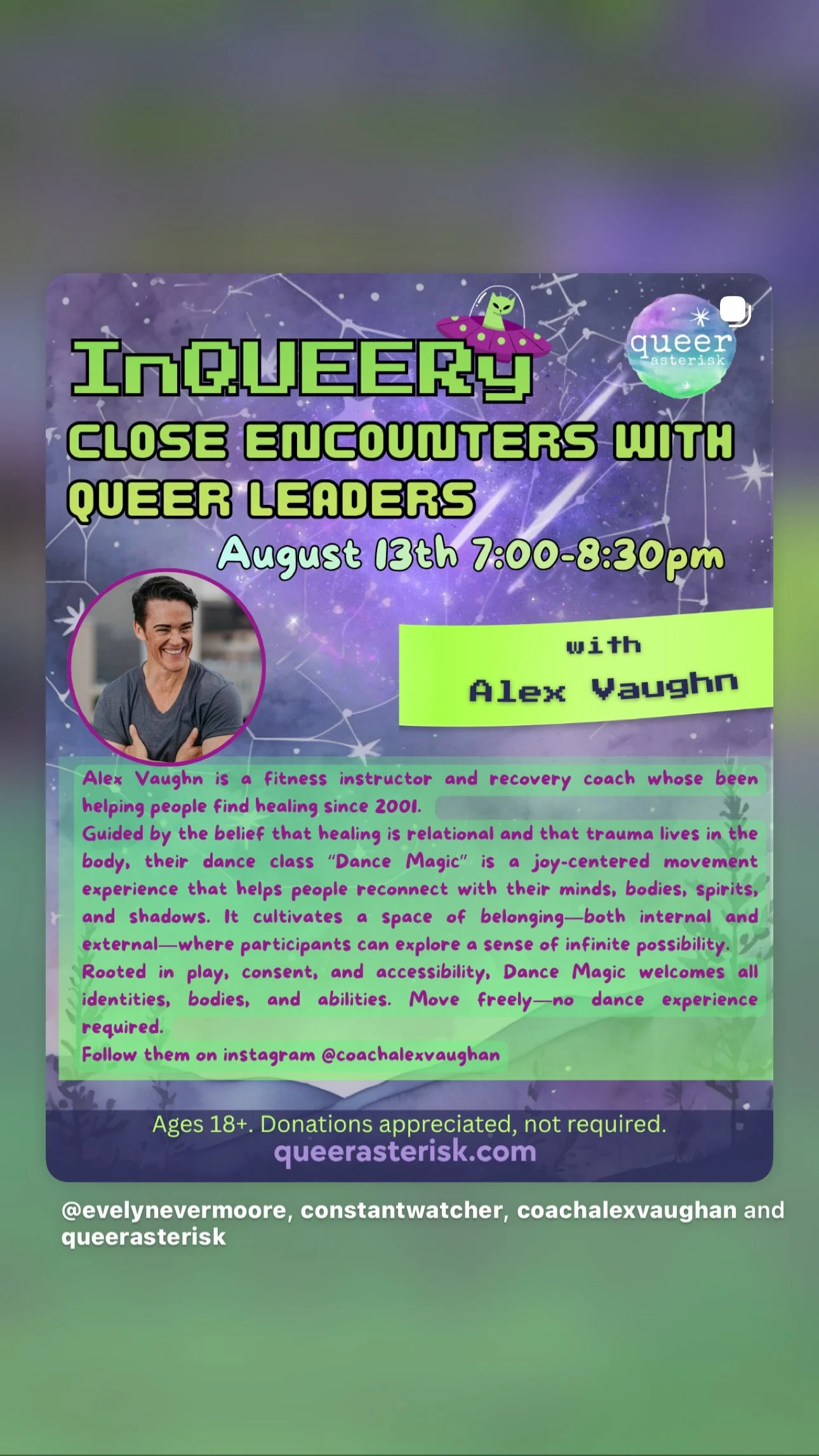 InQueery: Close Encounters with Queer Leaders