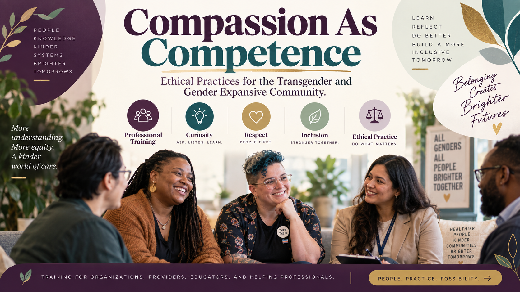 Compassion As Competence: Ethical Behavior Practices for the Transgender and Expansive Community