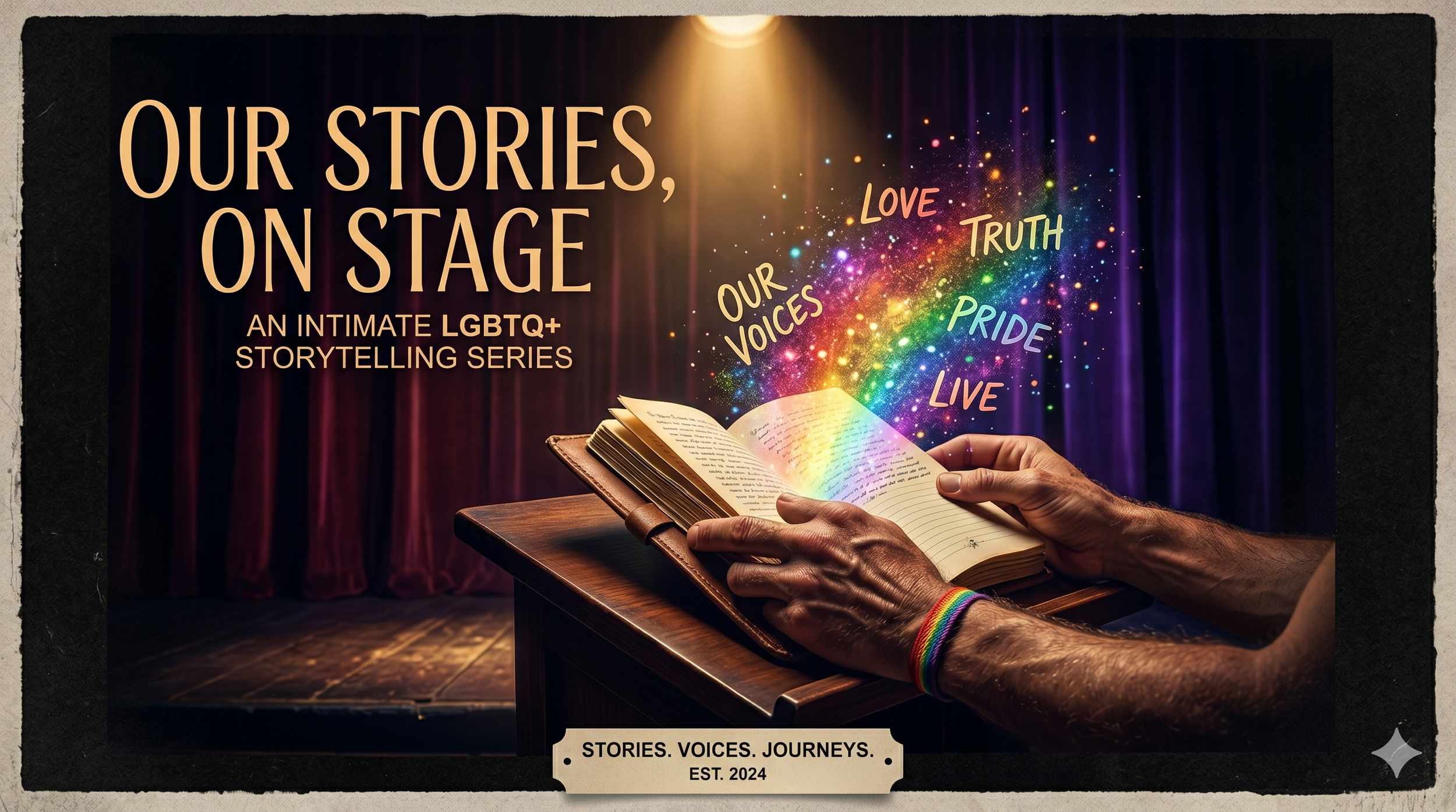Application- The Art of Becoming: LGBTQ+ Stories Through Life and Recovery