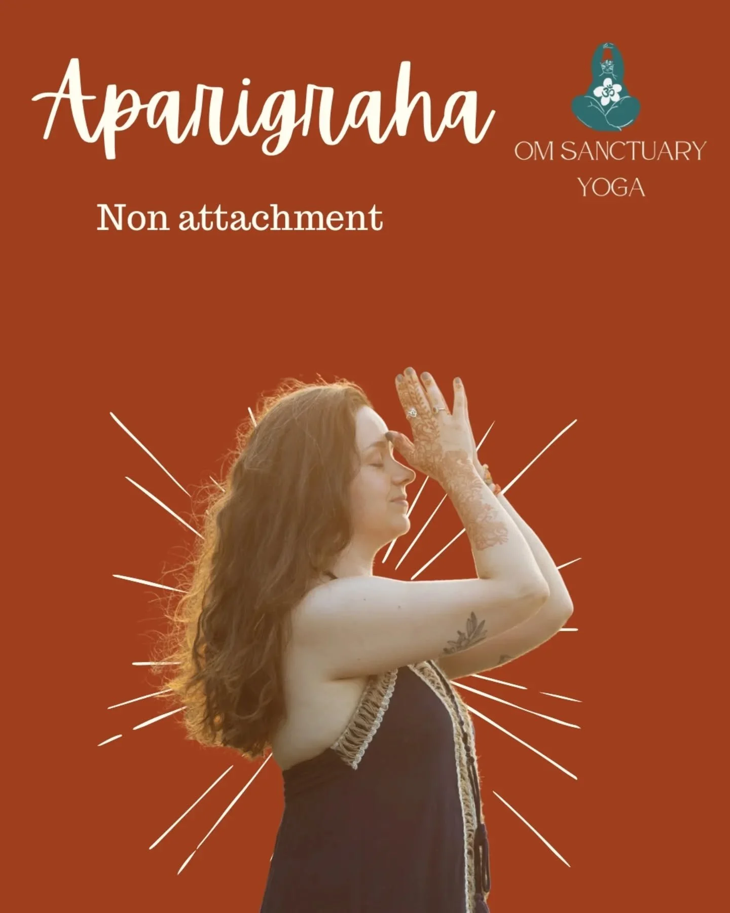 🌀 A P A R I G R A H A 🌀 

The fifth and final of the Yamas, relating to non attachment / possessiveness. More info in the slides above ⬆️ 

I hope this mini series has been helpful, if you have any questions or comments feel free to leave a message