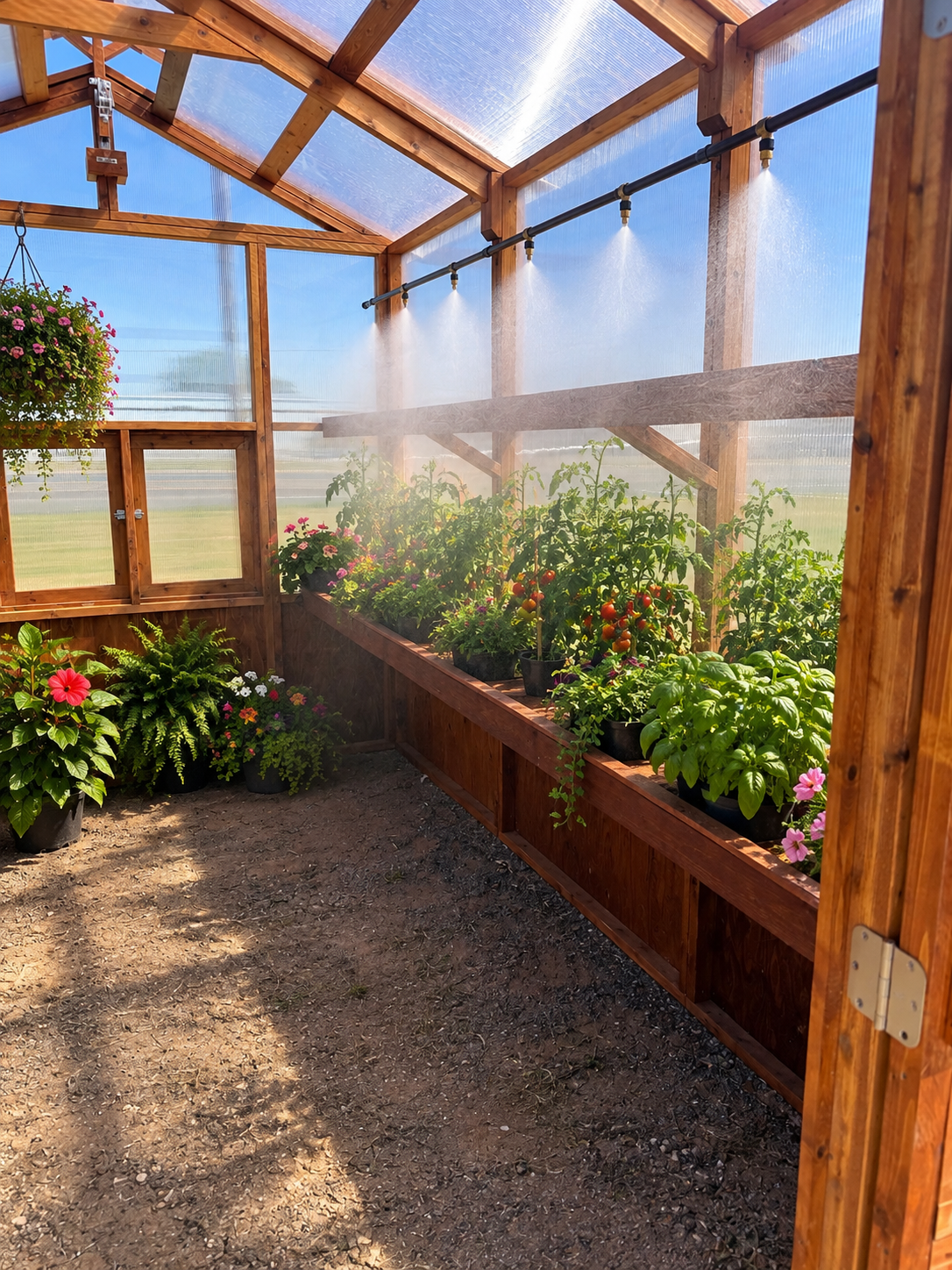 Greenhouse Misting System