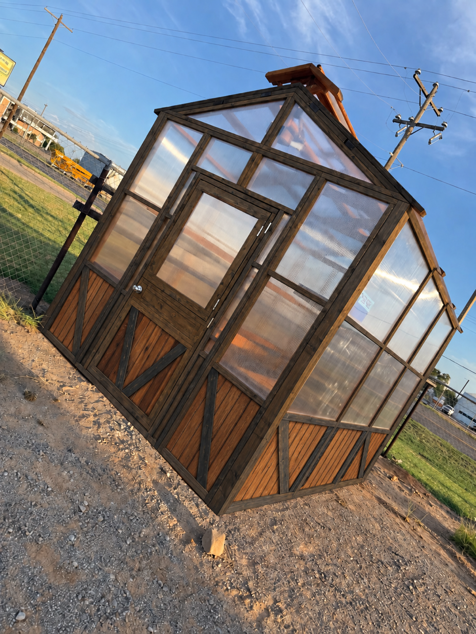 Homestead Series Cedar Greenhouse