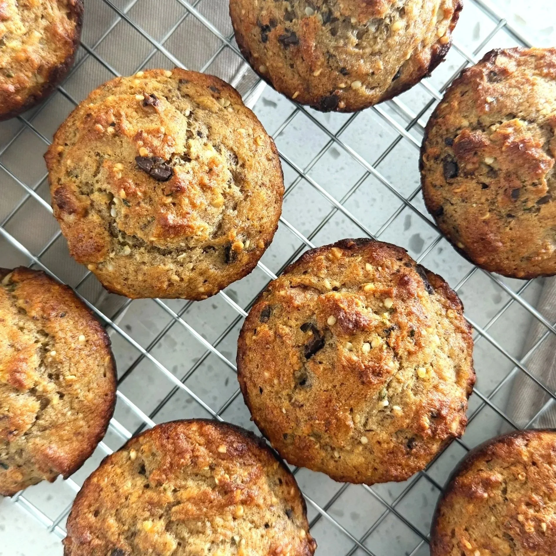 High-Protein Banana Muffins