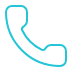 Icon of a blue telephone handset
