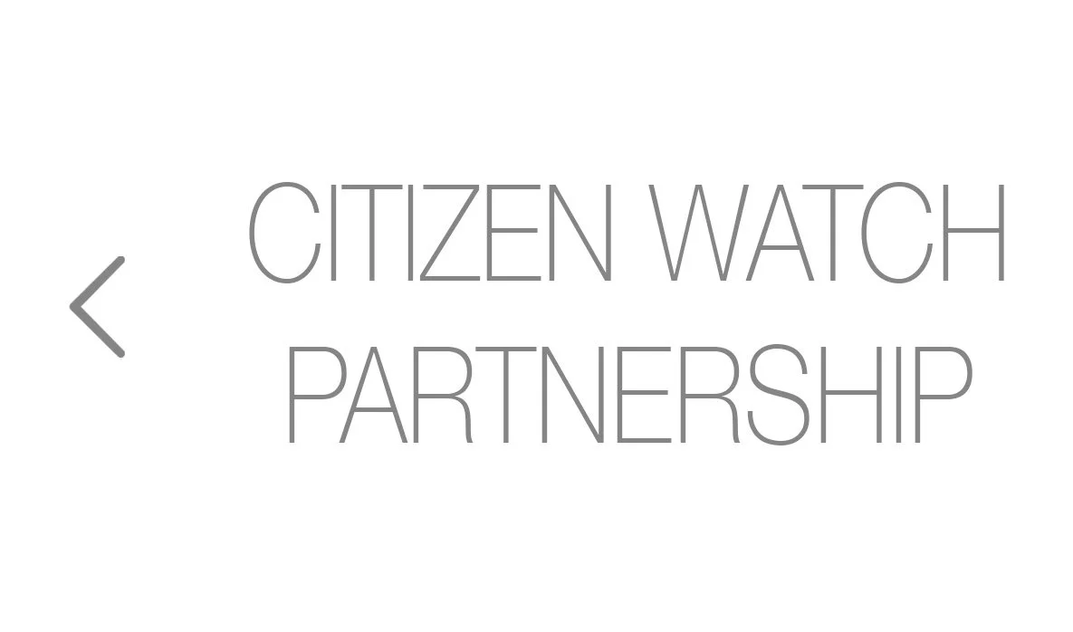 Citizen Watch Partnership ARCY