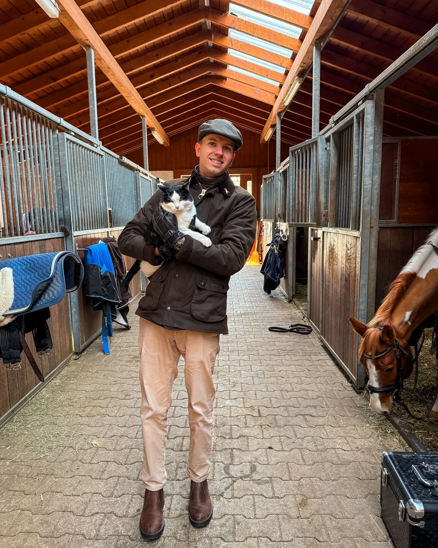 The year of the horse 🐎 #switzerland🇨🇭 #barbourwayoflife #barbour