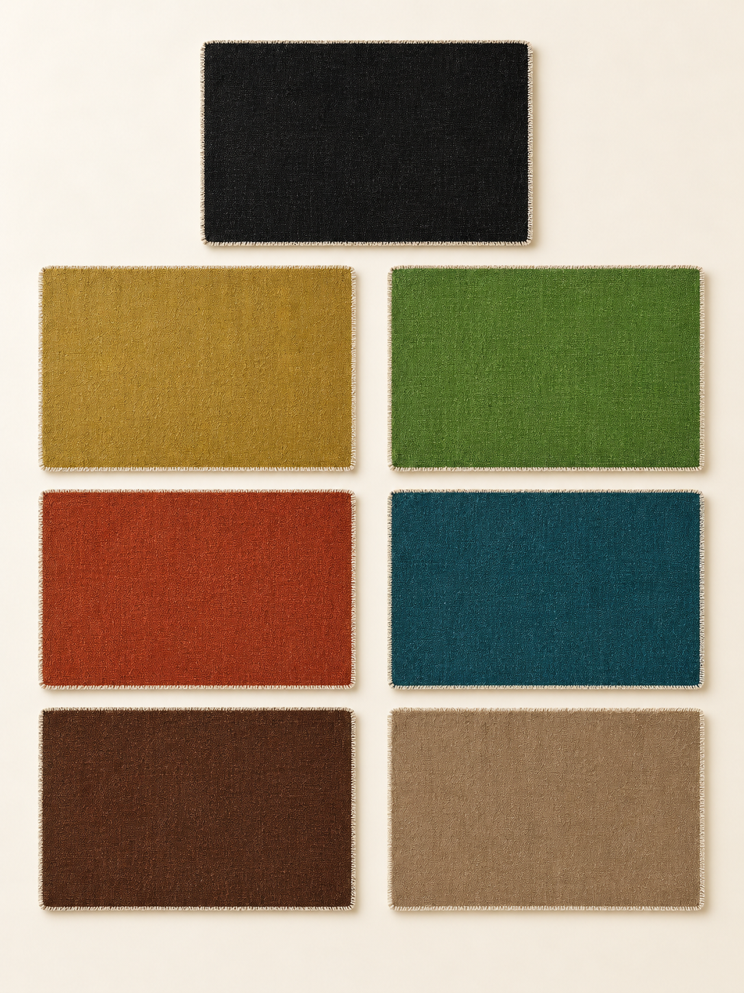 Frivole all 7 colors placemats.png