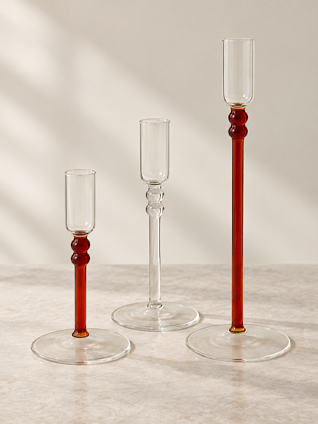 Lucasta Candleholders, Set of 2
