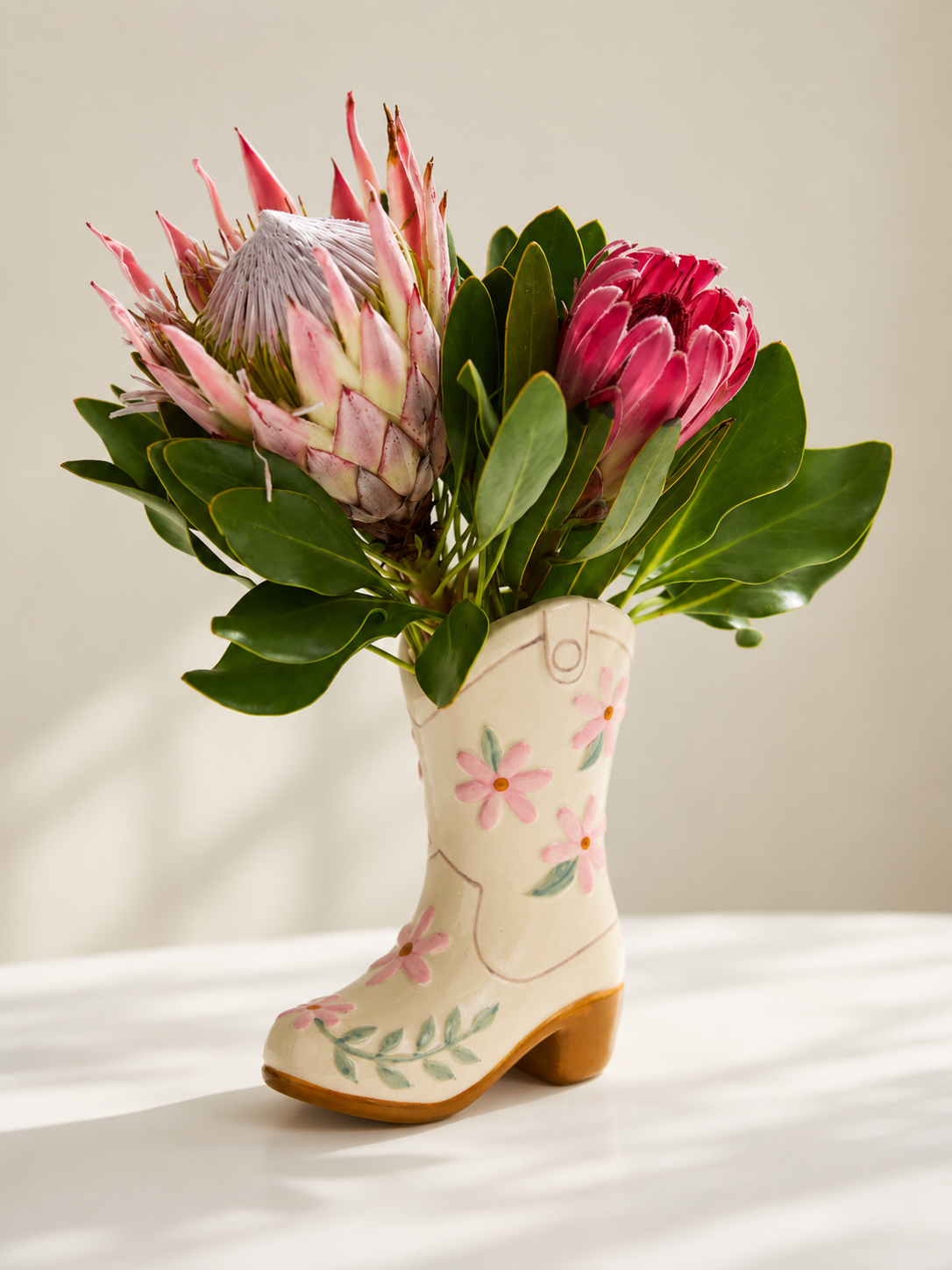 Cowgirl Vase