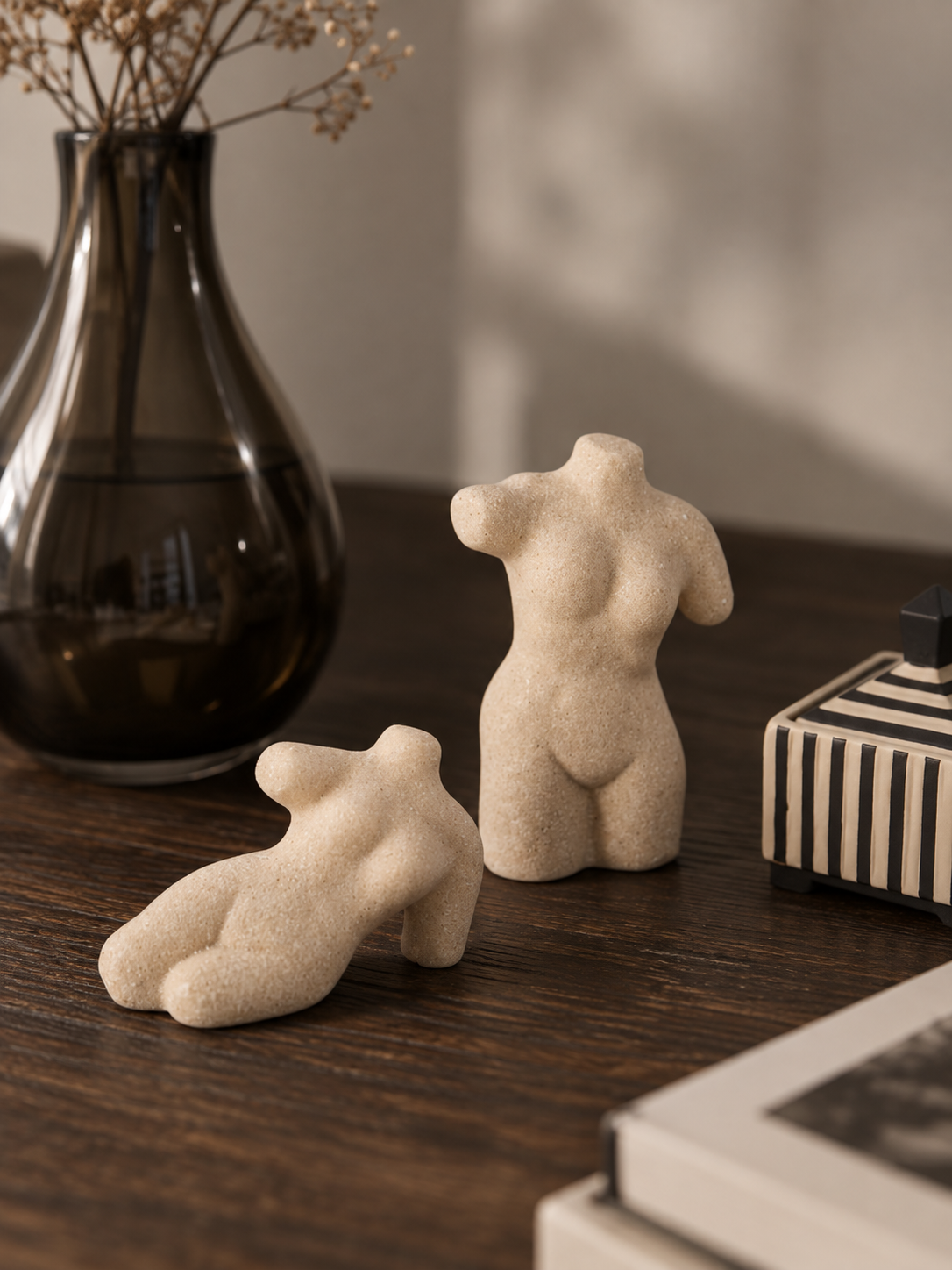 Aphrodite Sculptures, Set of 2