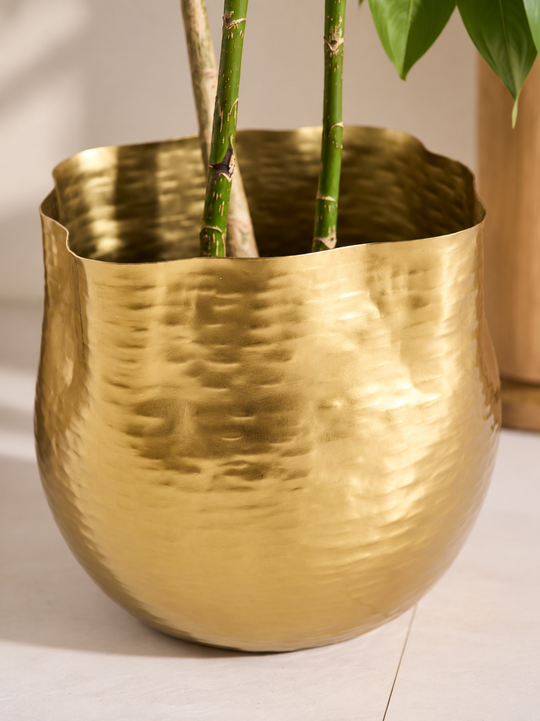 golden home decor pot for plants.png