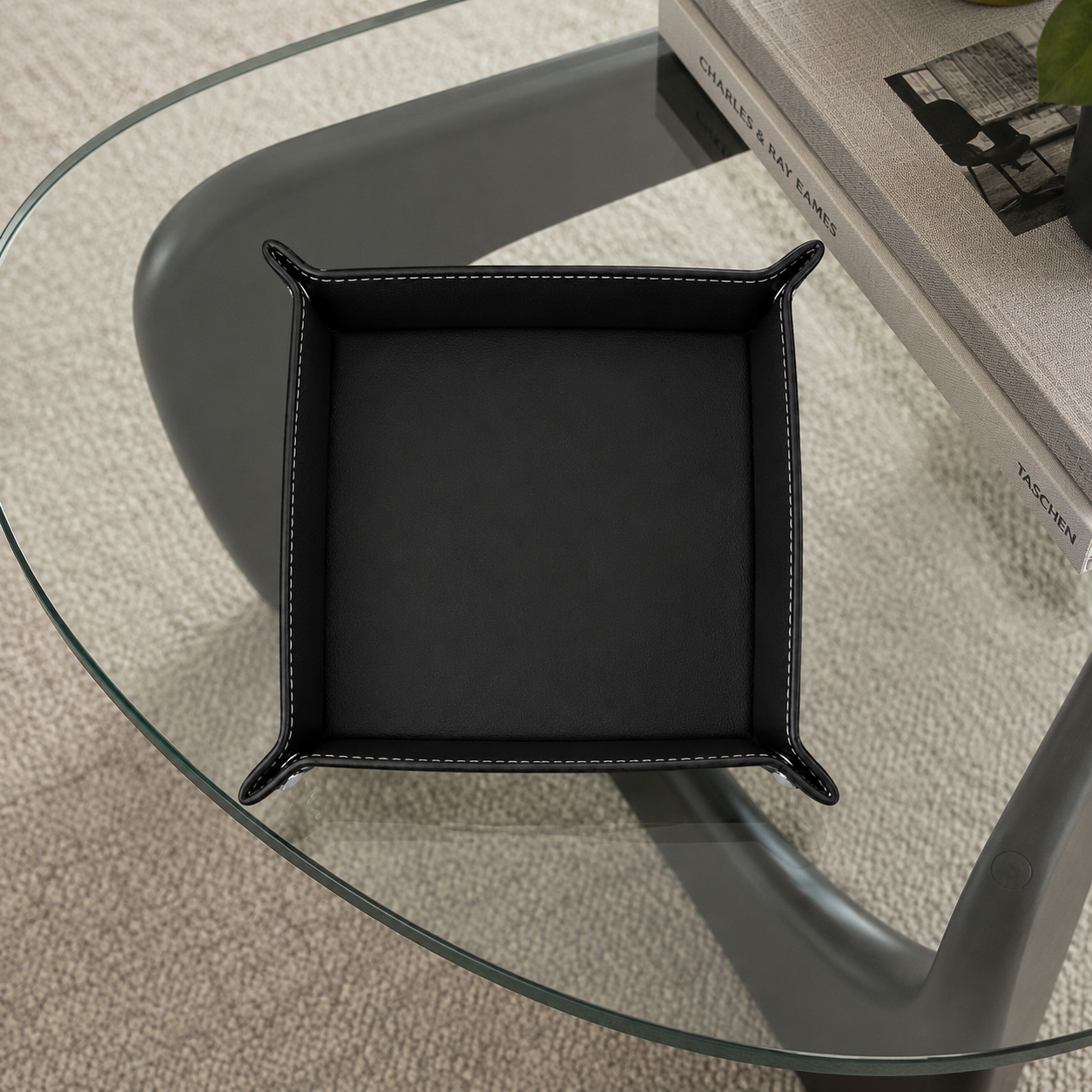 Leather Valet Tray