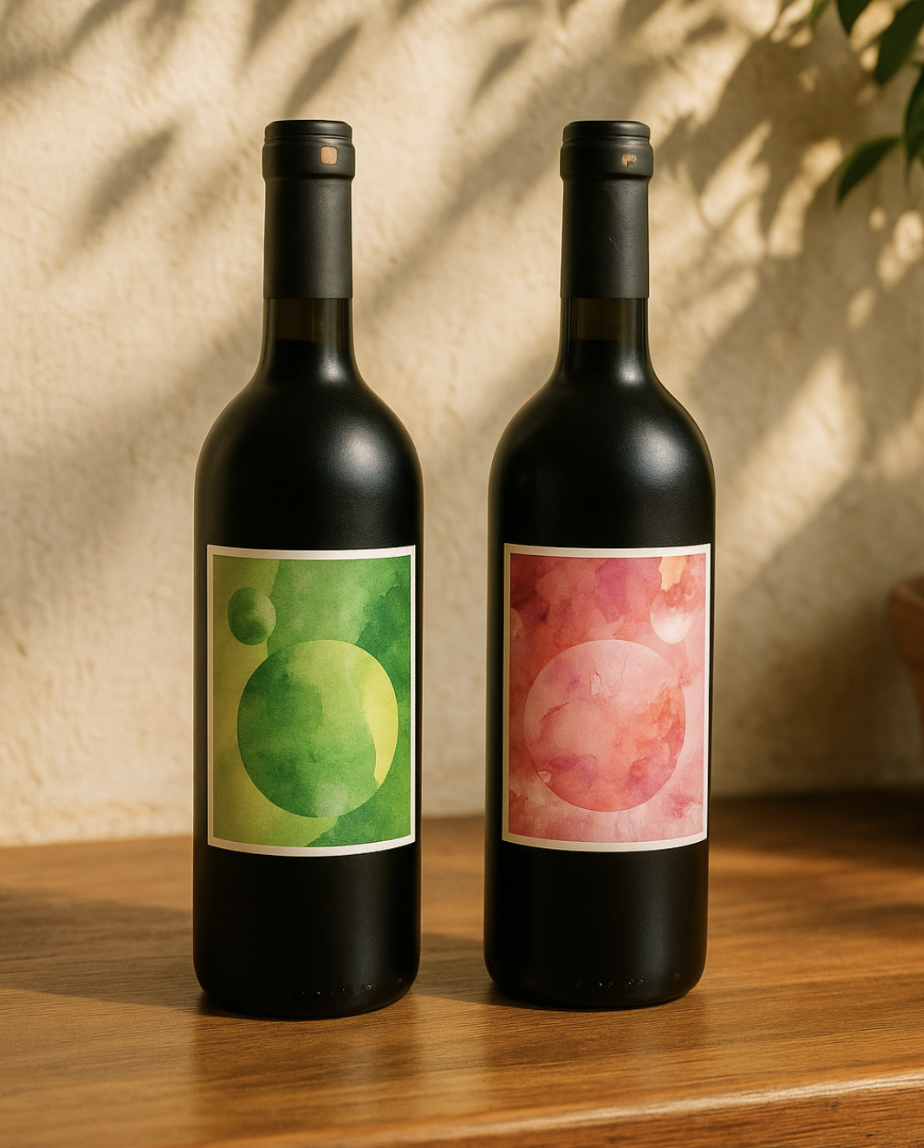 Label design for Ben's American Sake