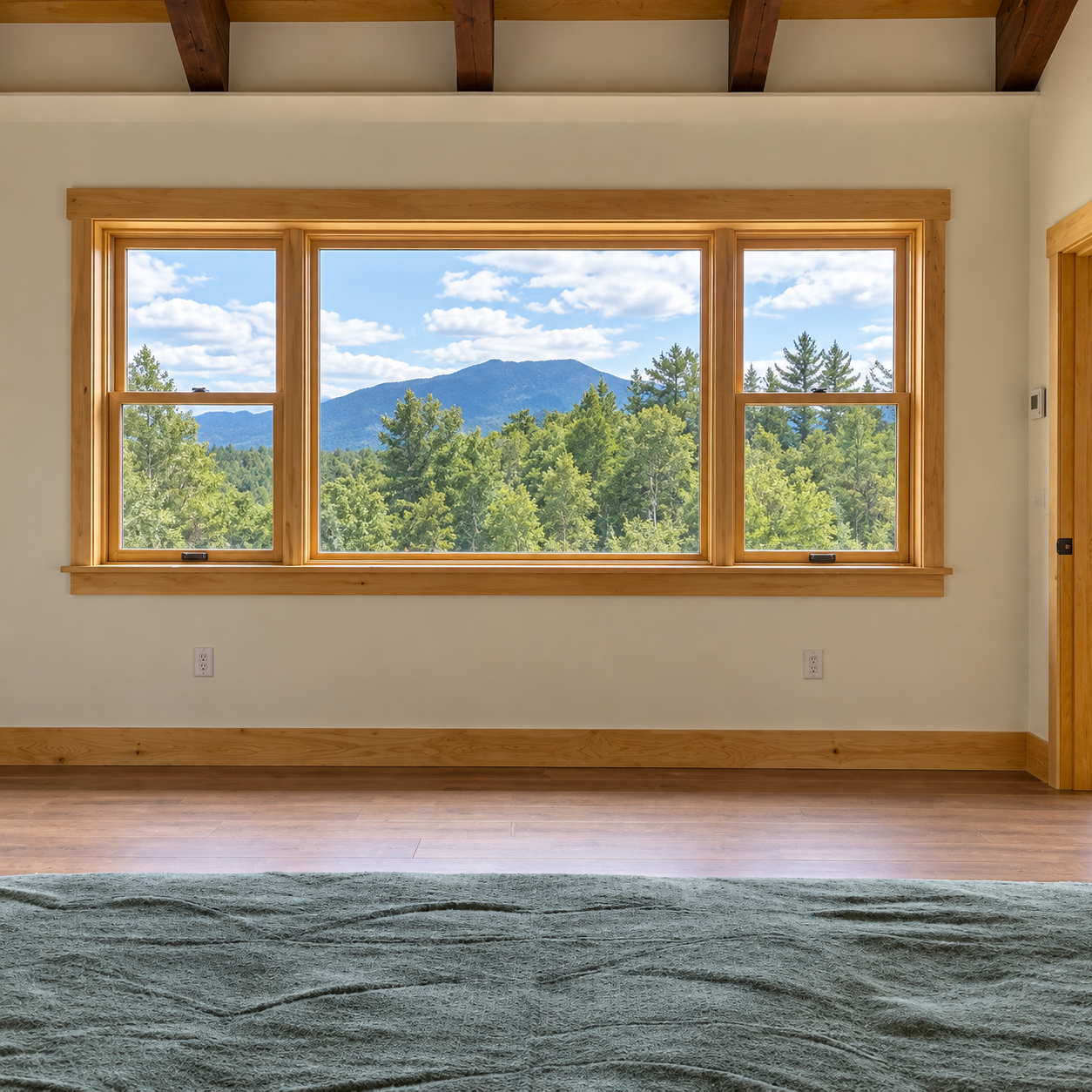 Mountain View Through a Wood-Framed Window.png