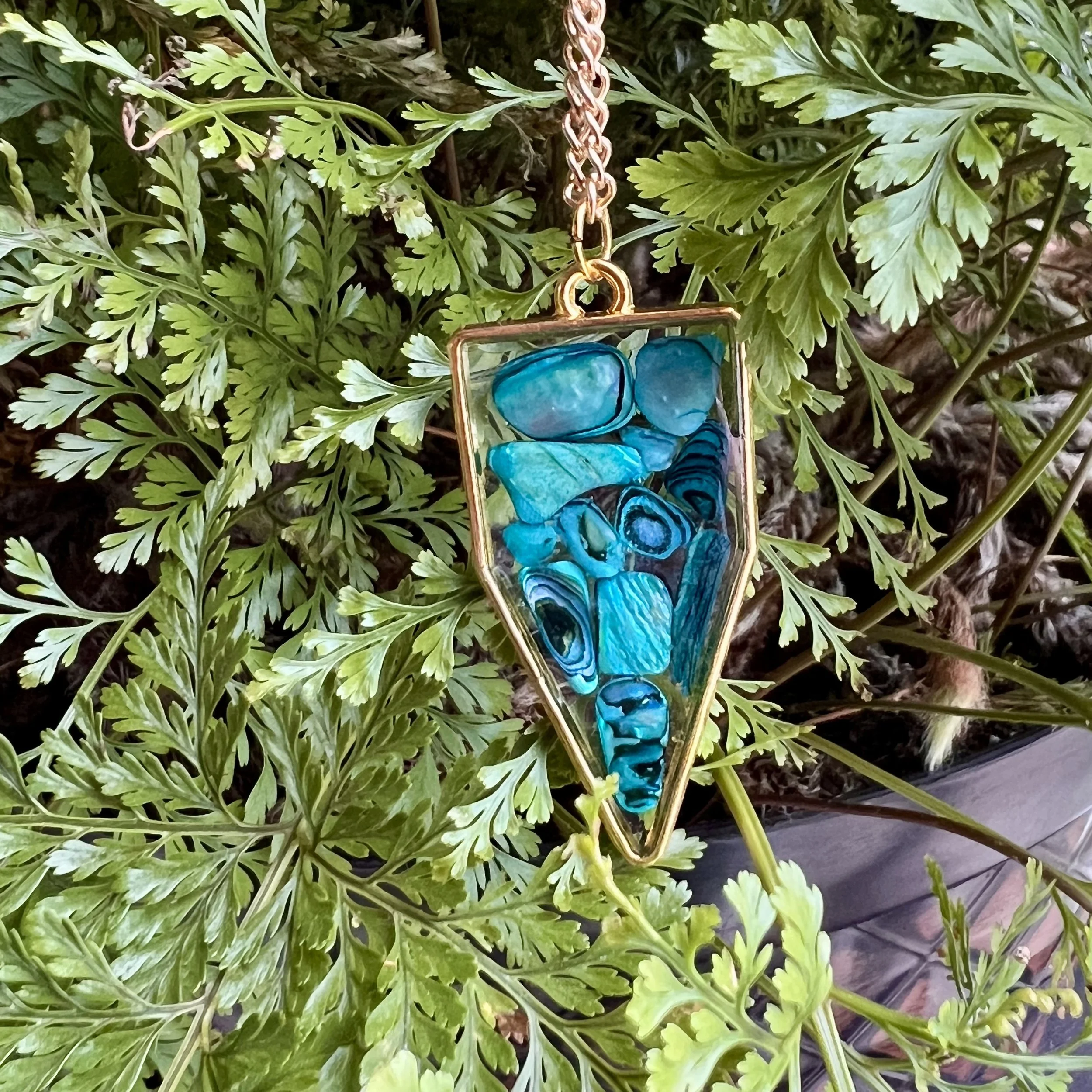 Abalone Mosaic Pendant