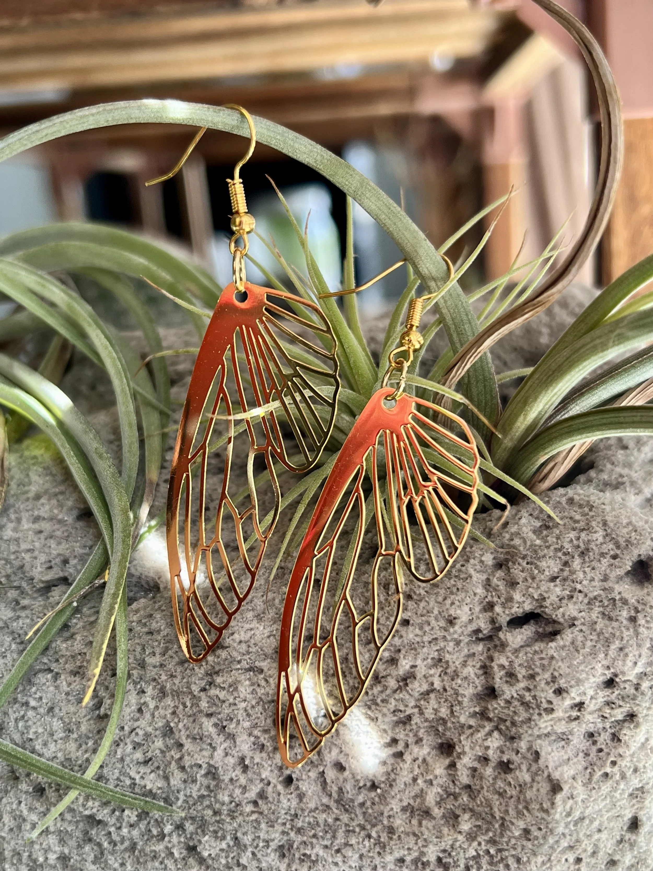 Dragonfly Wing Earrings