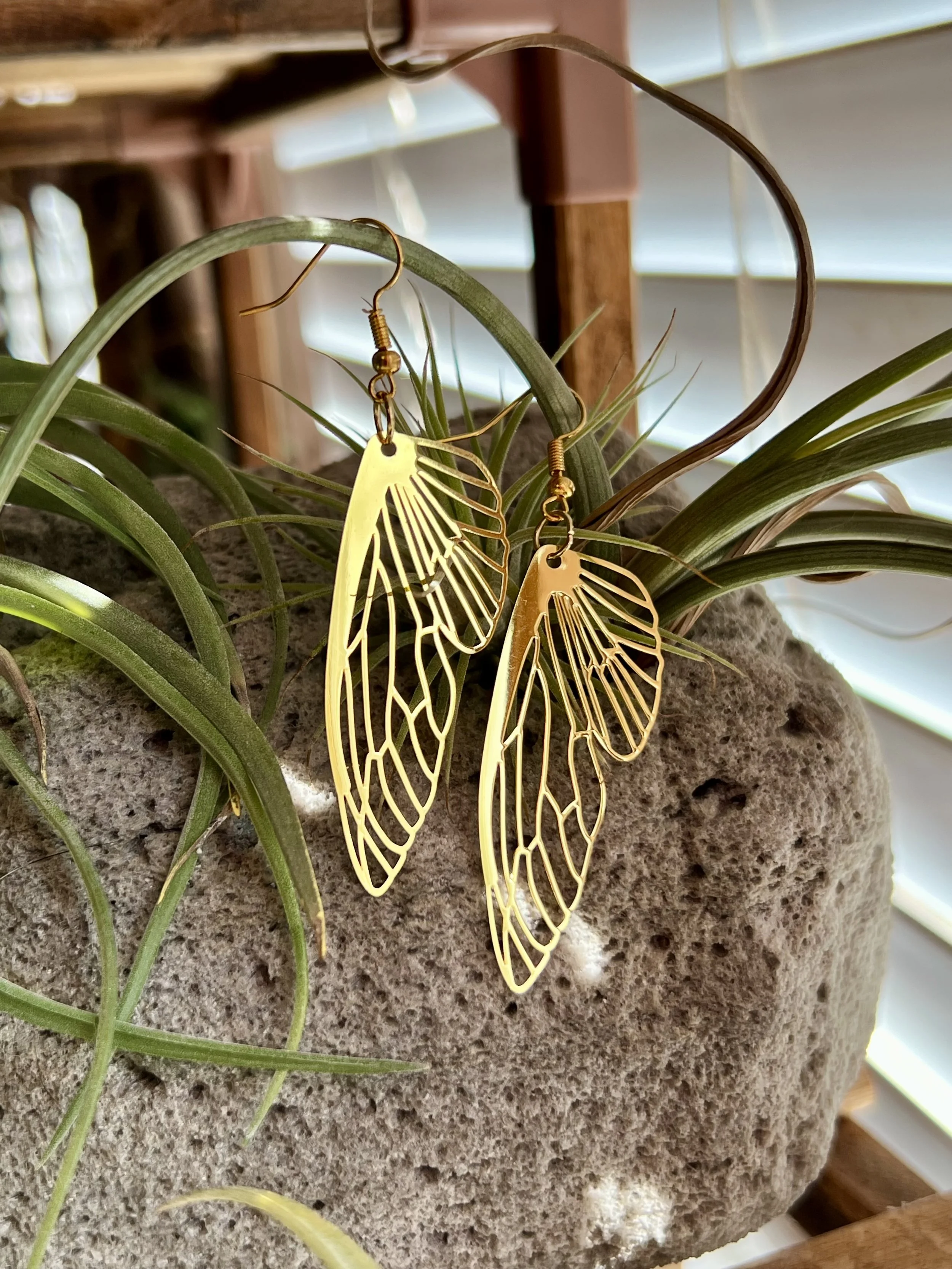 Dragonfly Wing Earrings