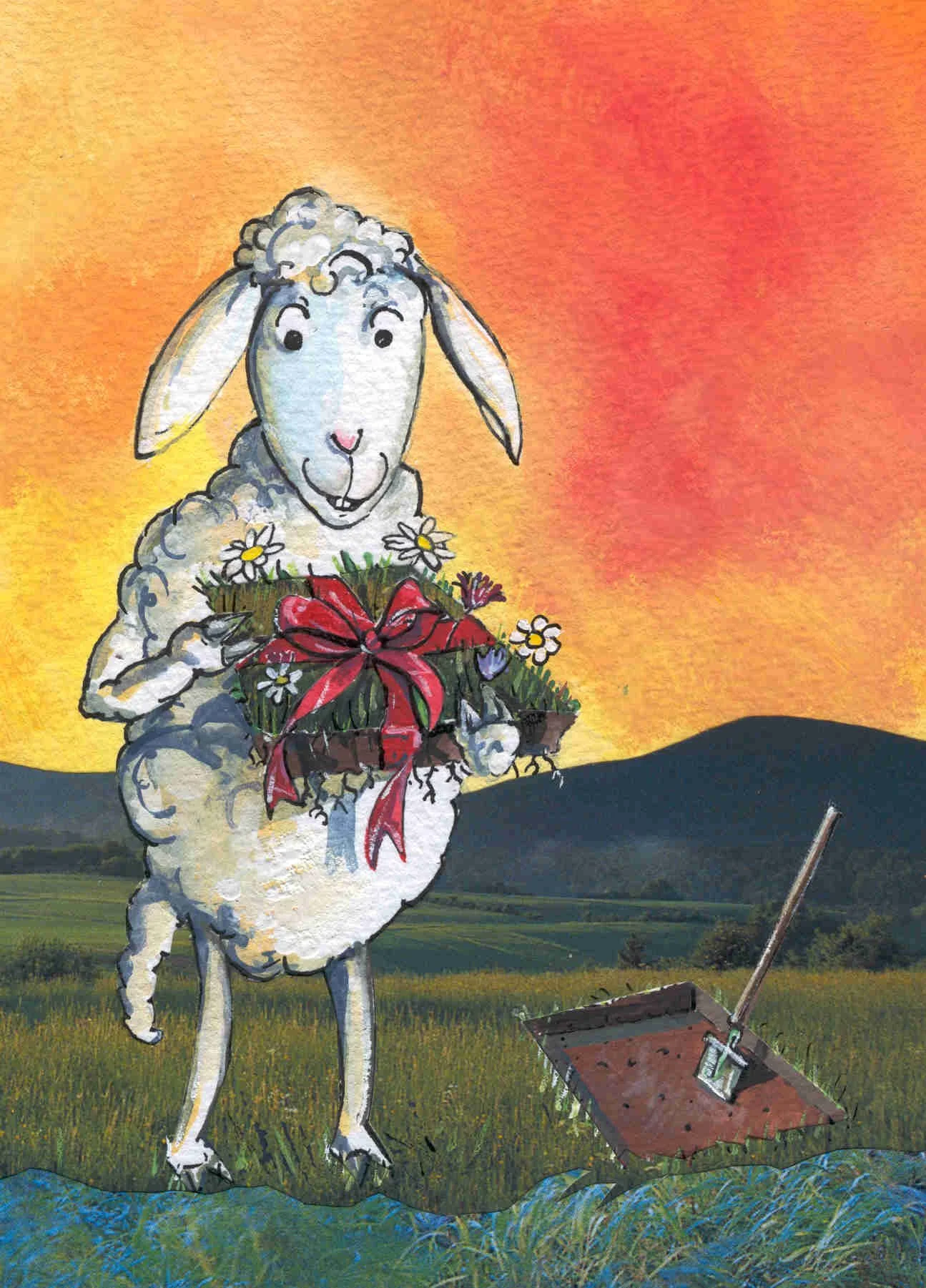 Das schönste Geschenk, Postkarte