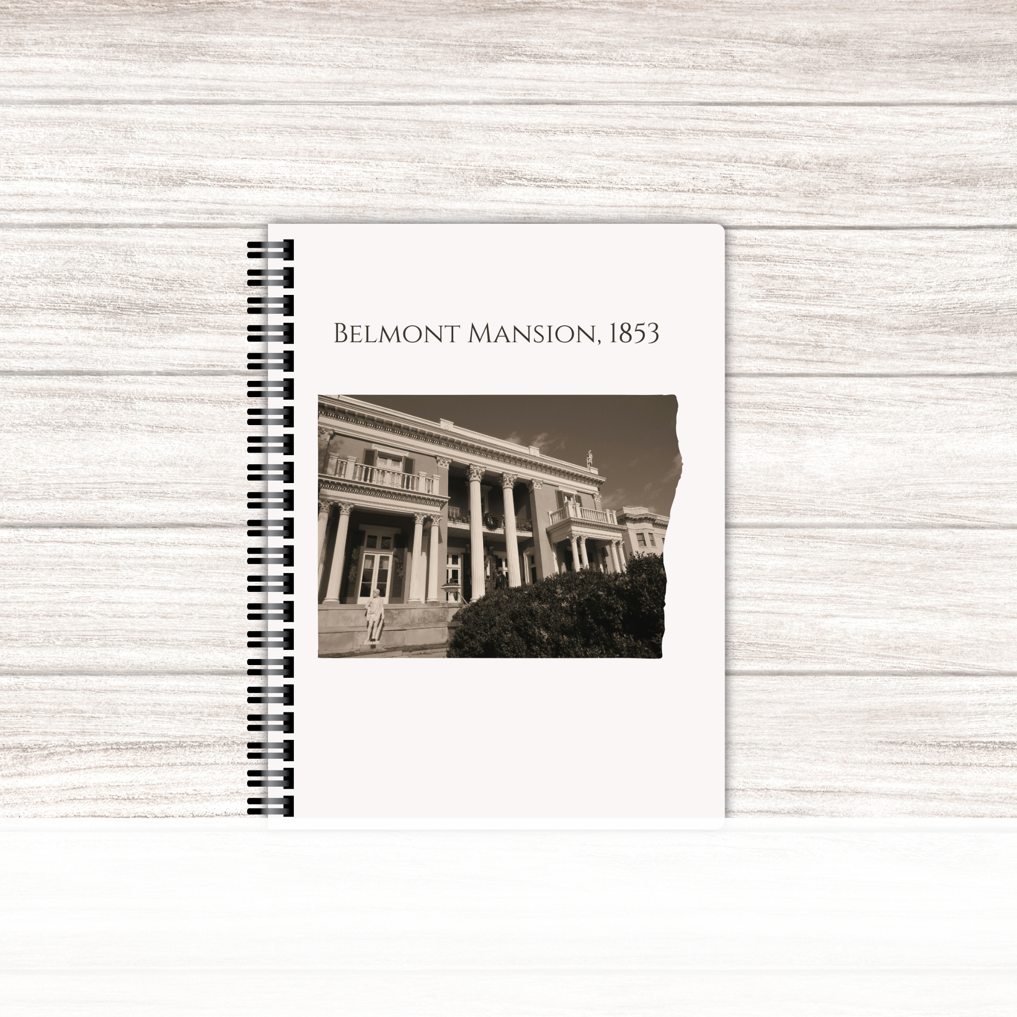 Belmont Mansion Spiral Notebook | Three-Year Calendar