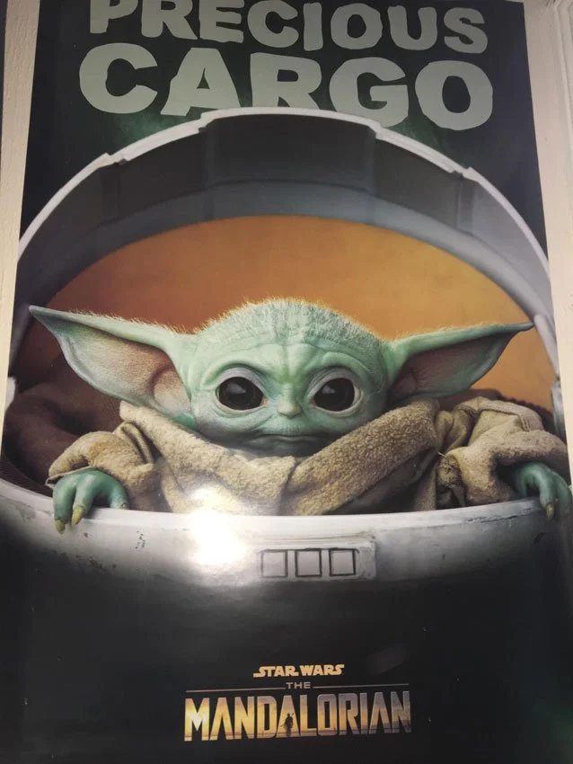 Disneyland Star Wars The Mandalorian, Gogu Animatronic.