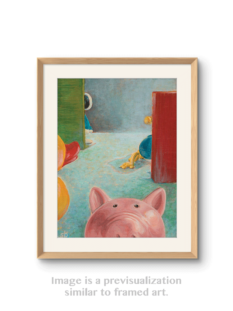 "Make Believe" Framed Fine Art Giclee Prints