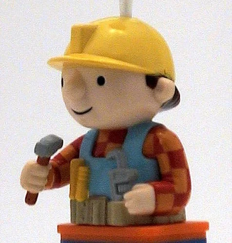 Bob The Builder Spin-Pop Toy.