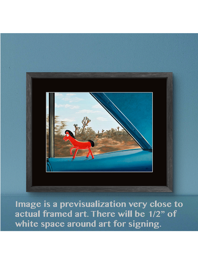 "Really Really Fast" Limited Edition Framed Prints