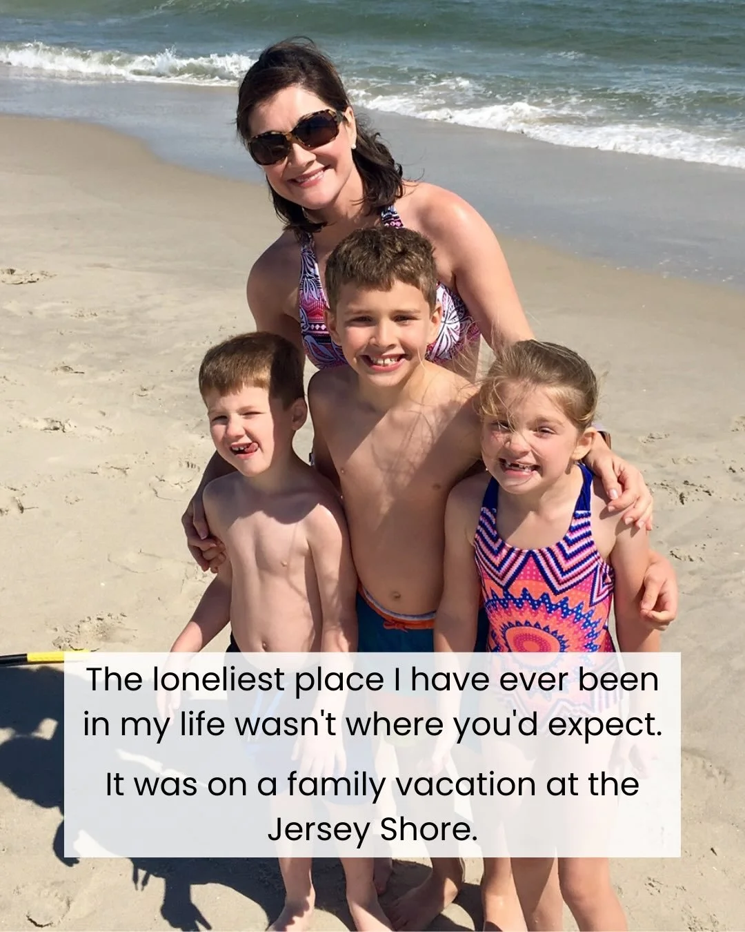 I made pancakes for my kids with a glass of red wine in my hand and told myself I was fine because I was still standing.

That was at the Jersey Shore days before I went to Rehab.  That was the loneliest, scariest, most shameful place I have ever bee