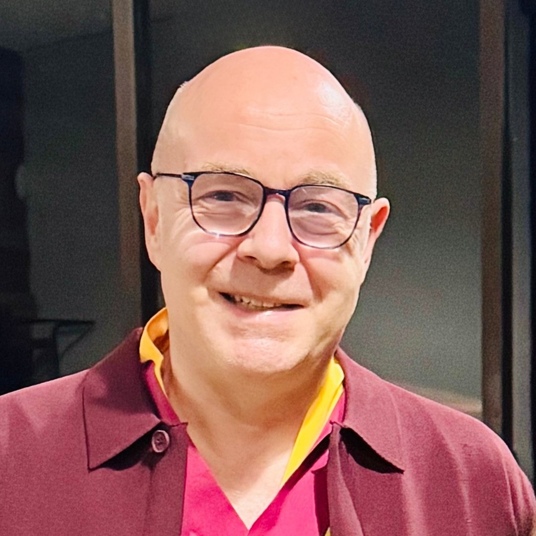 Image of English Buddhist monk Gen Kelsang Jangchub who teaches the classes in Oxford