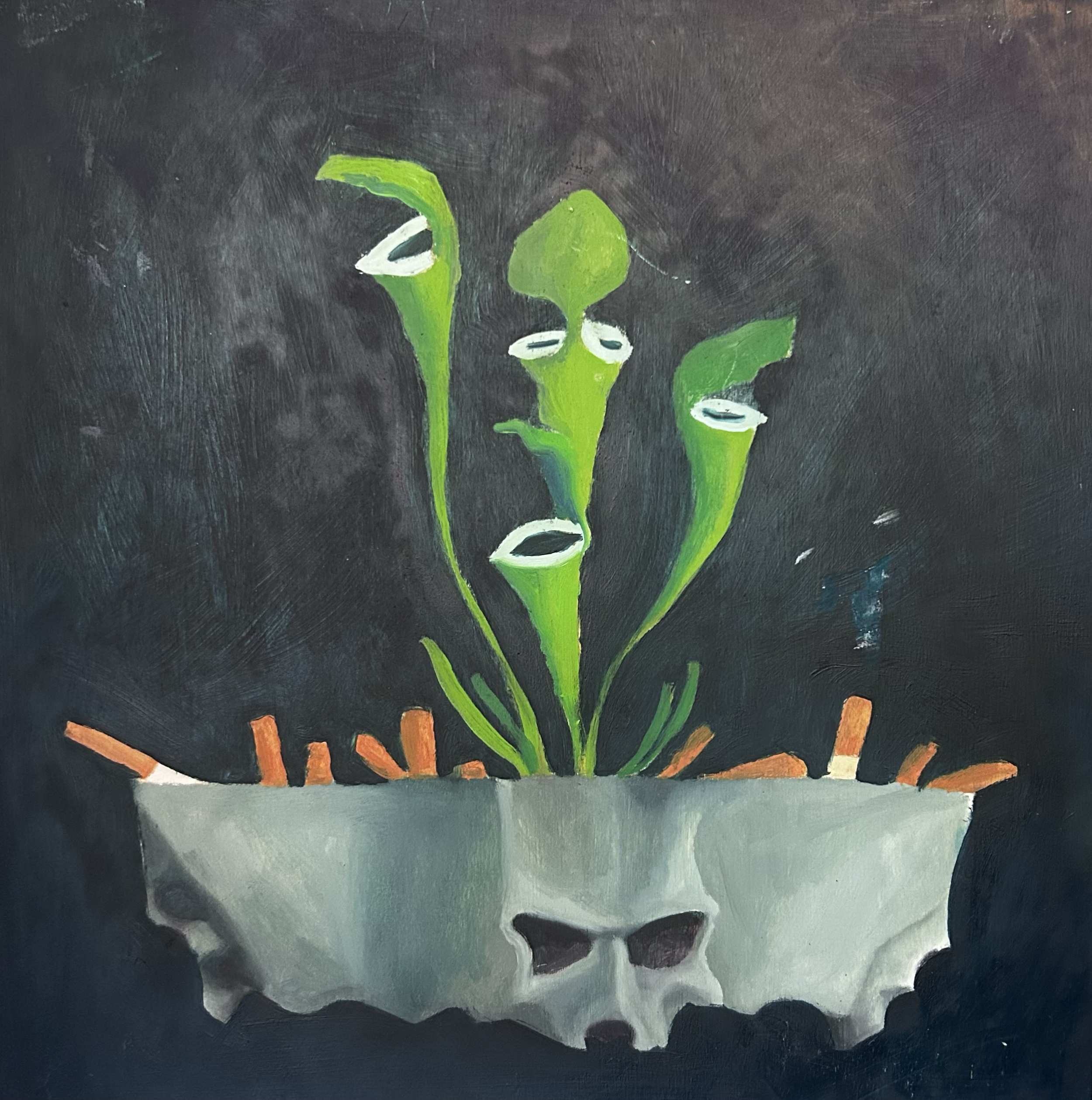 rough night
oil on wood board
2024