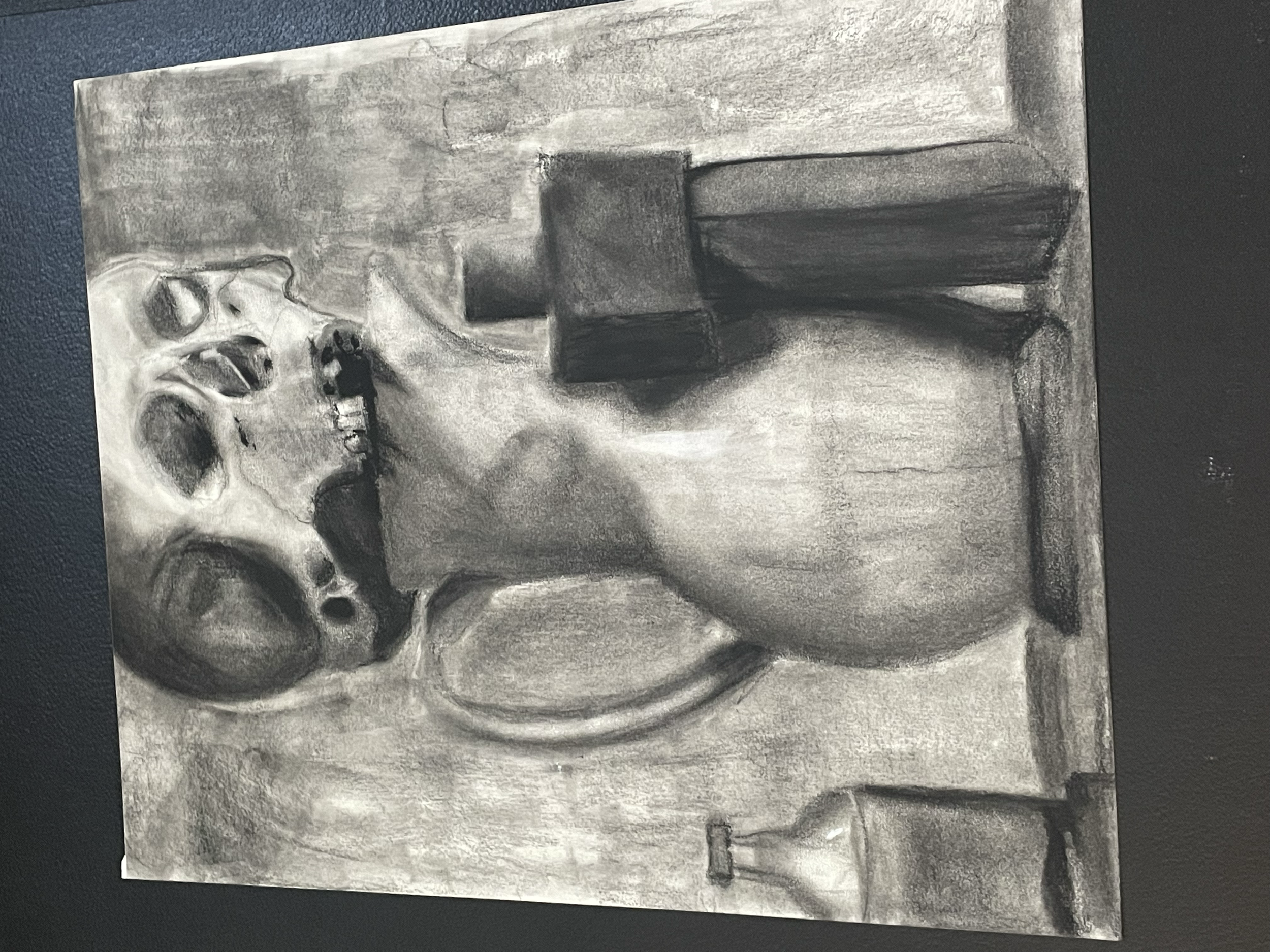 still life 
charcoal on paper
2020