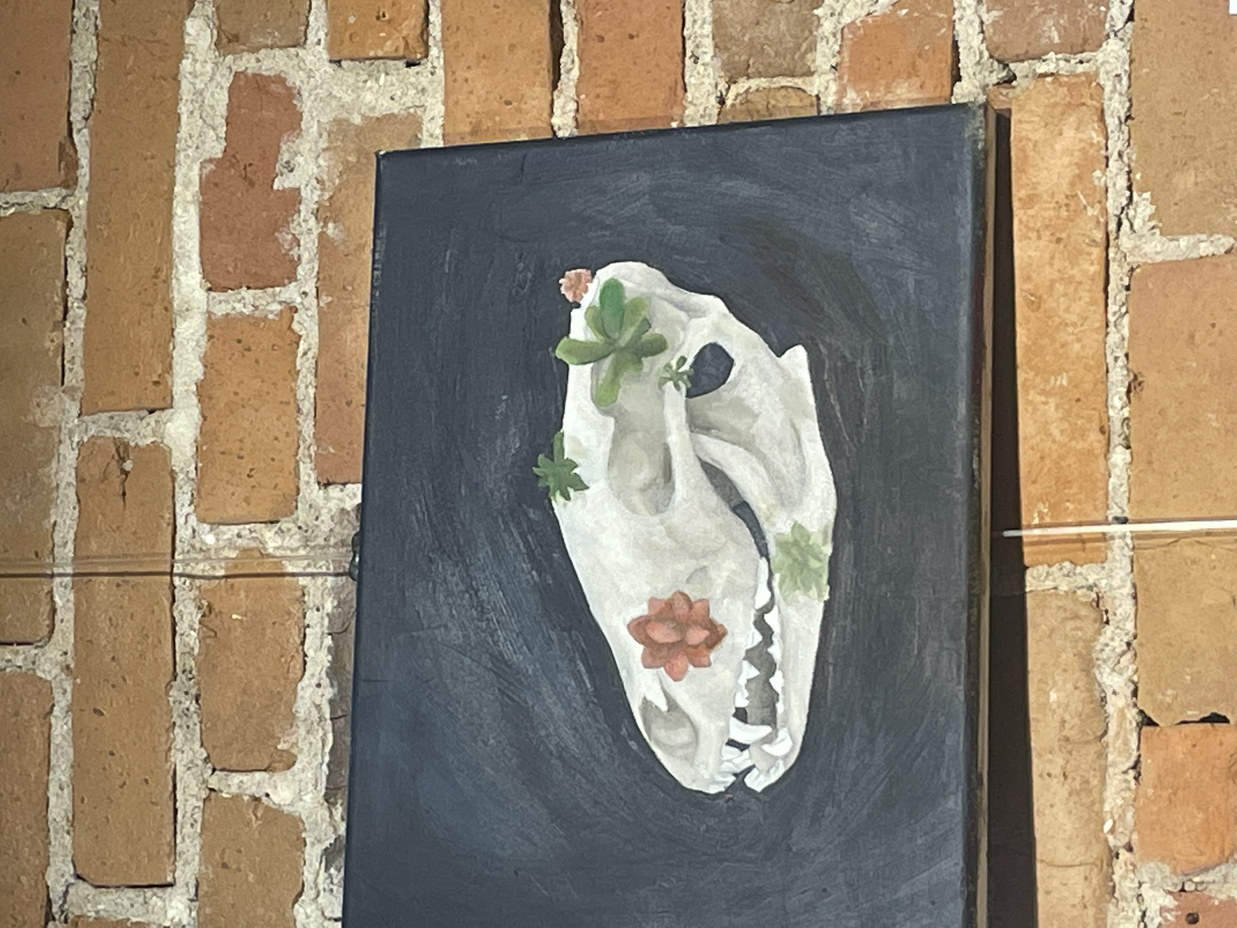 skull #1
oil on canvas 
2023